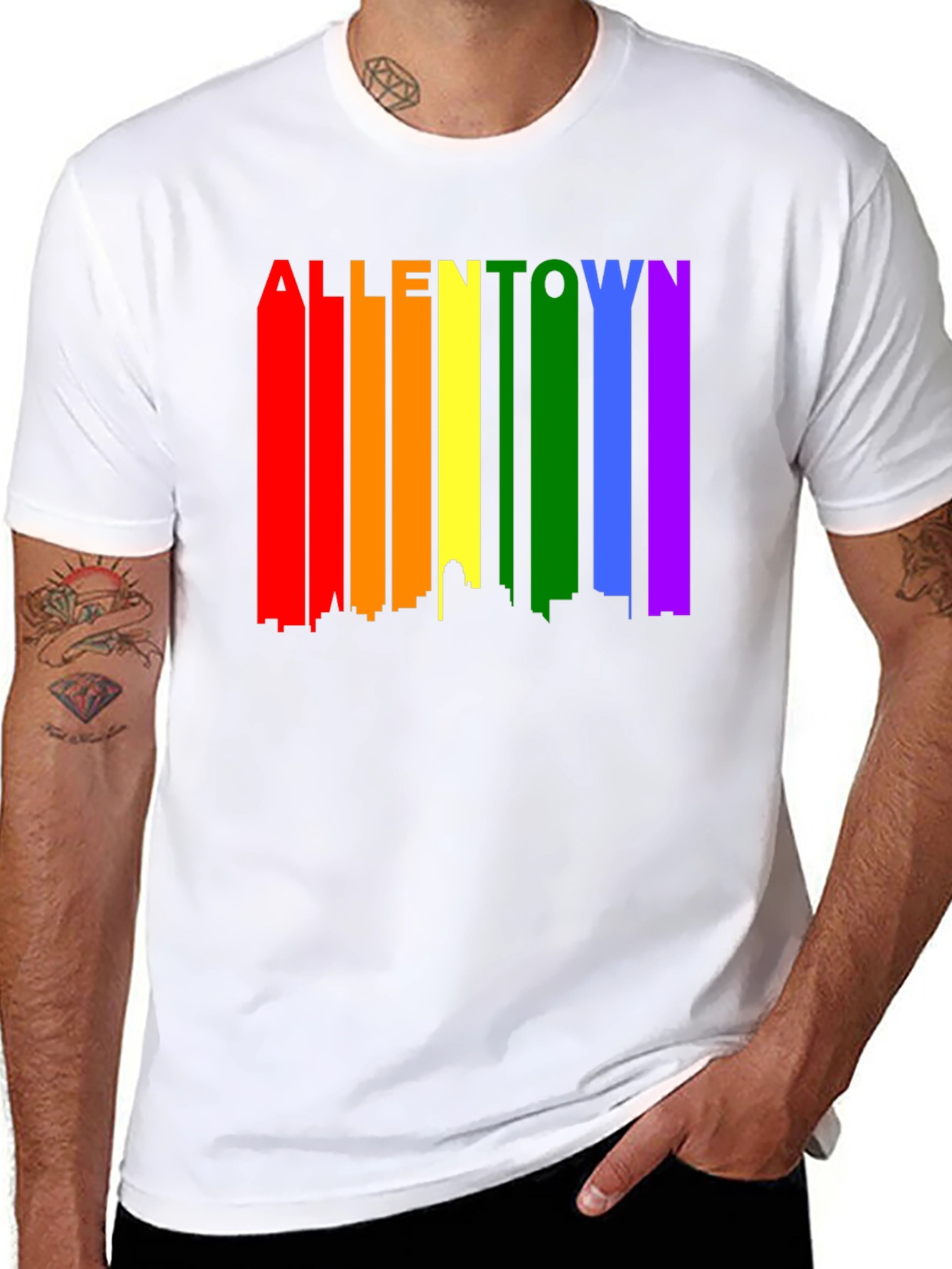 Allentown Rainbow Pride T-Shirt