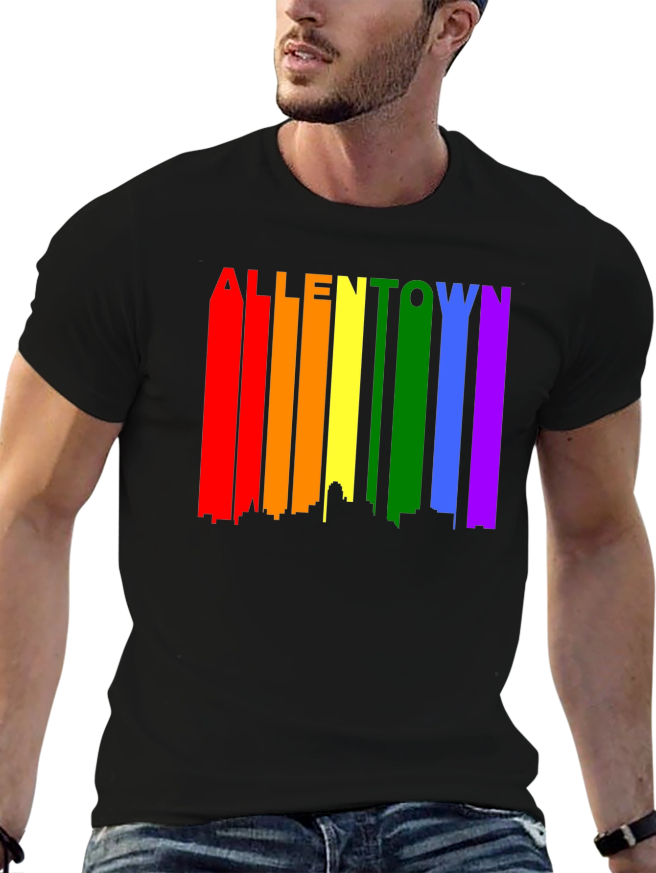 Allentown Rainbow Pride T-Shirt