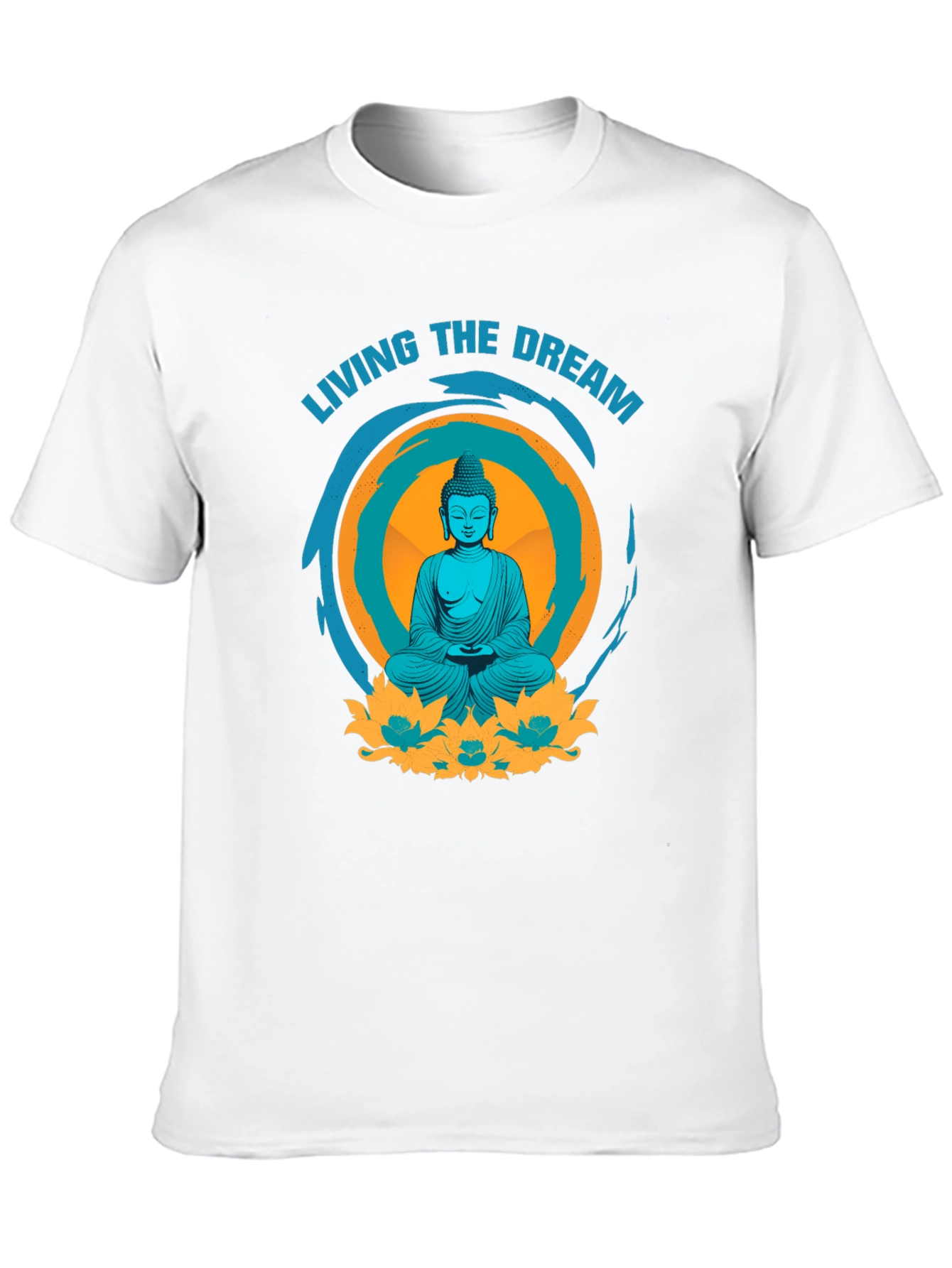 Living the Dream Buddha Graphic Tee
