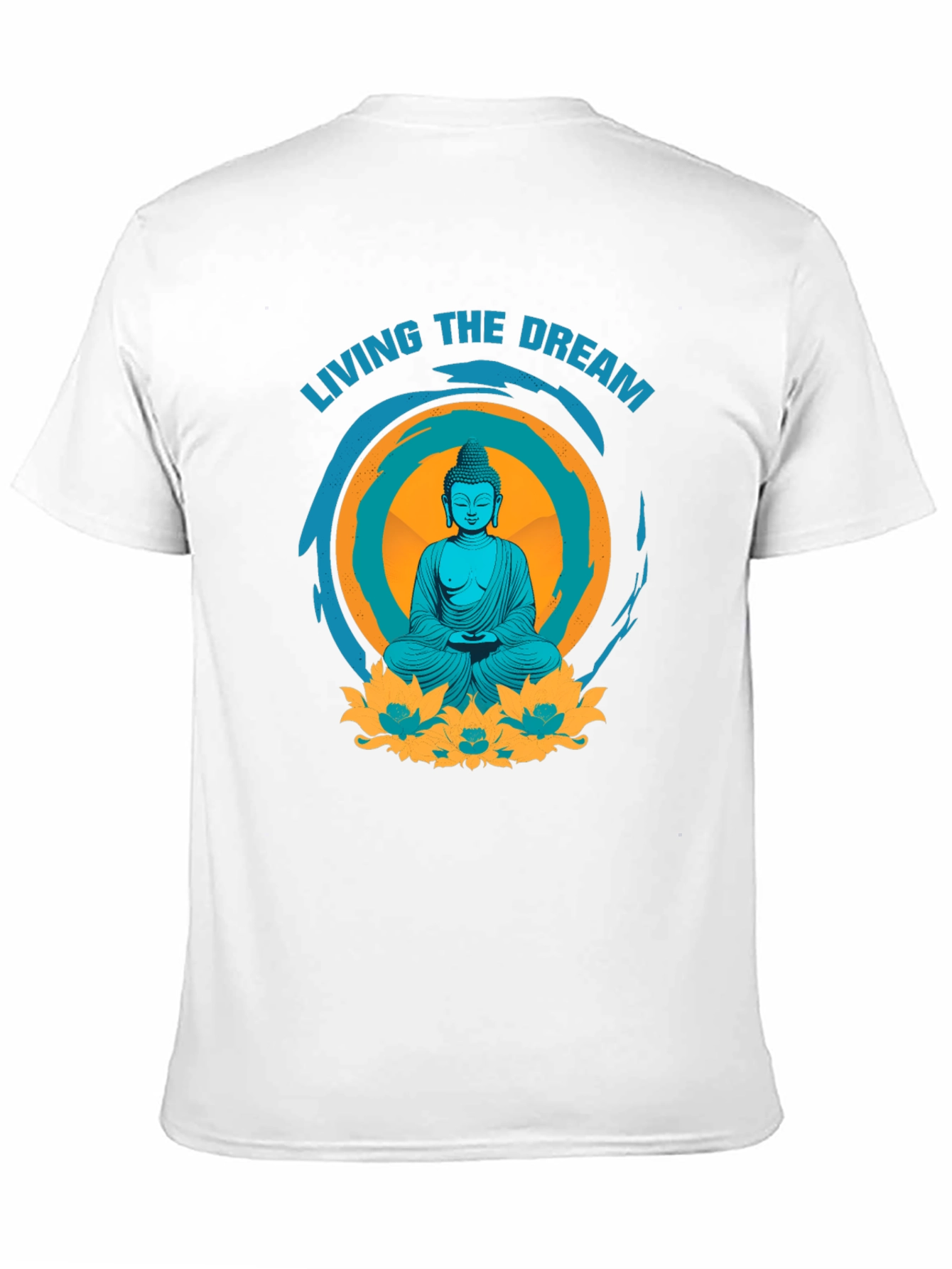 Living the Dream Buddha Graphic Tee