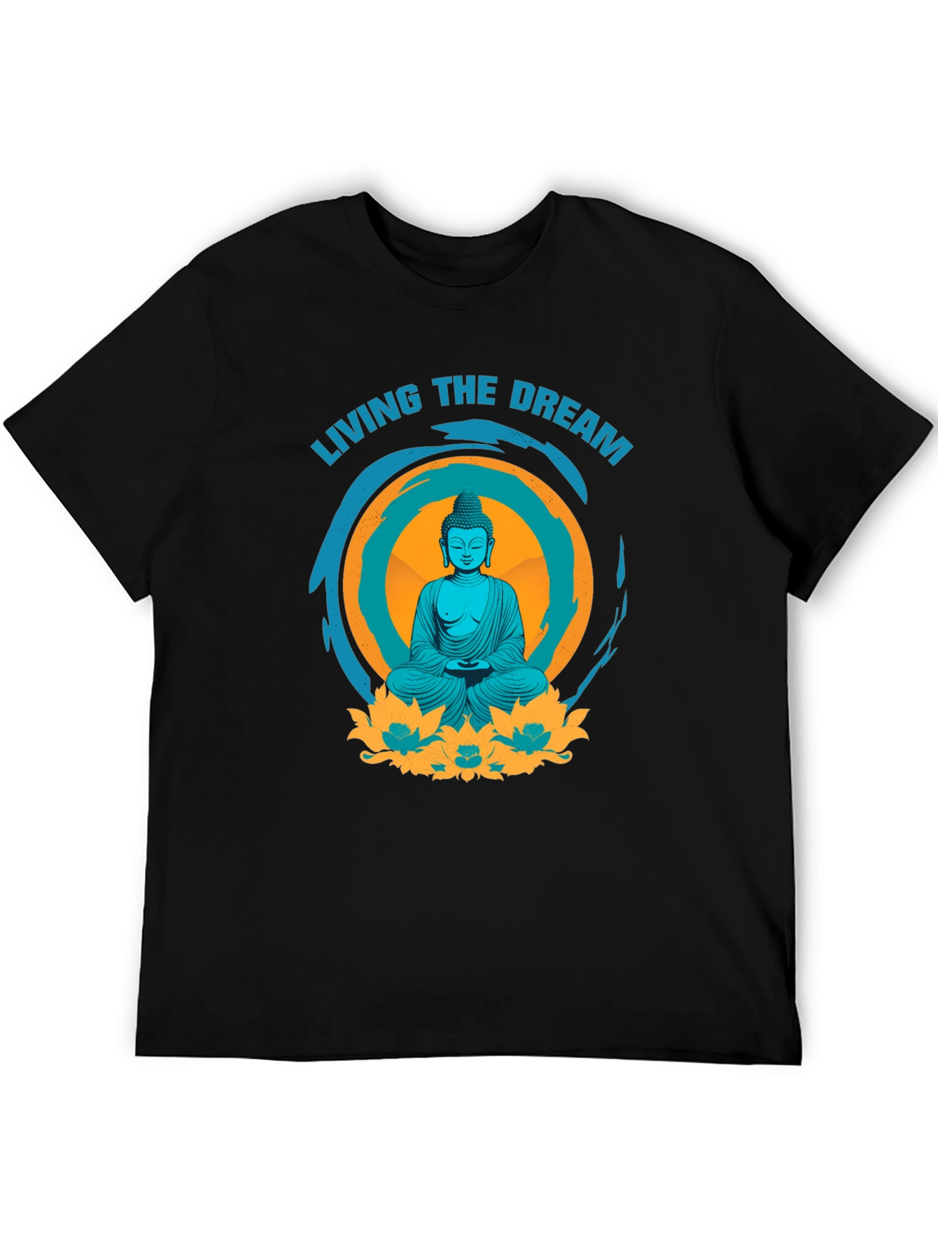 Living the Dream Buddha Graphic Tee