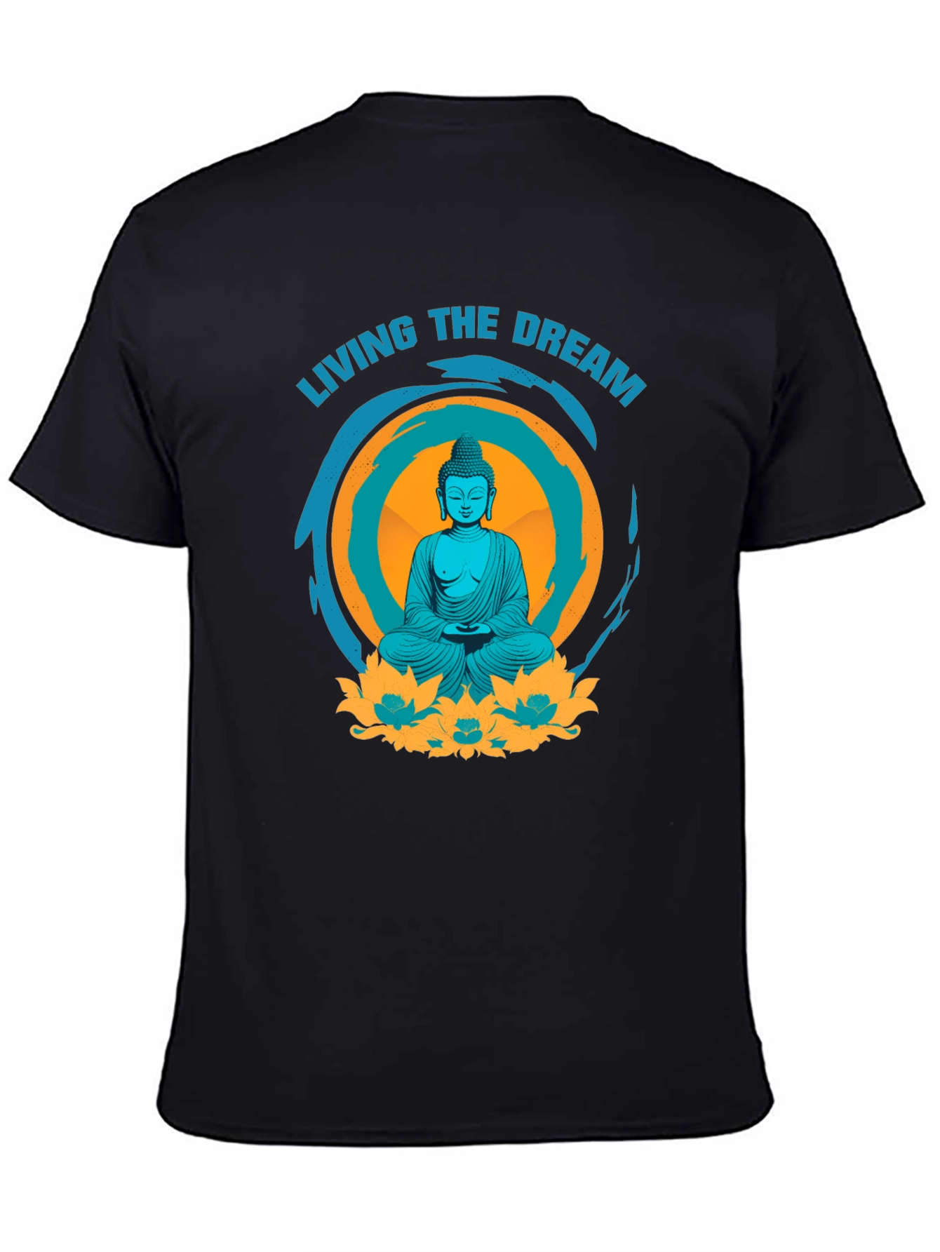 Living the Dream Buddha Graphic Tee