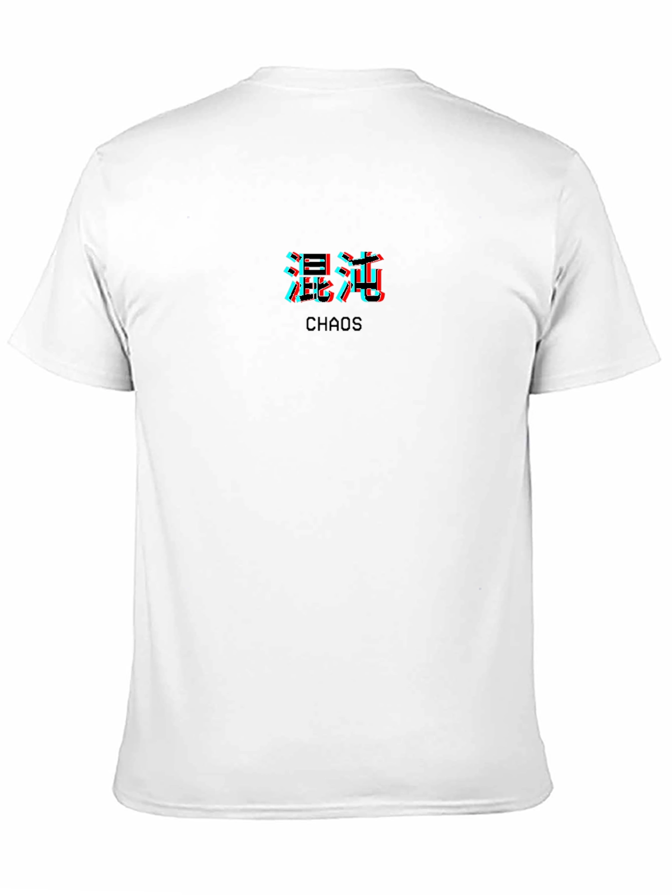 Chaos Graphic Print Black T-Shirt
