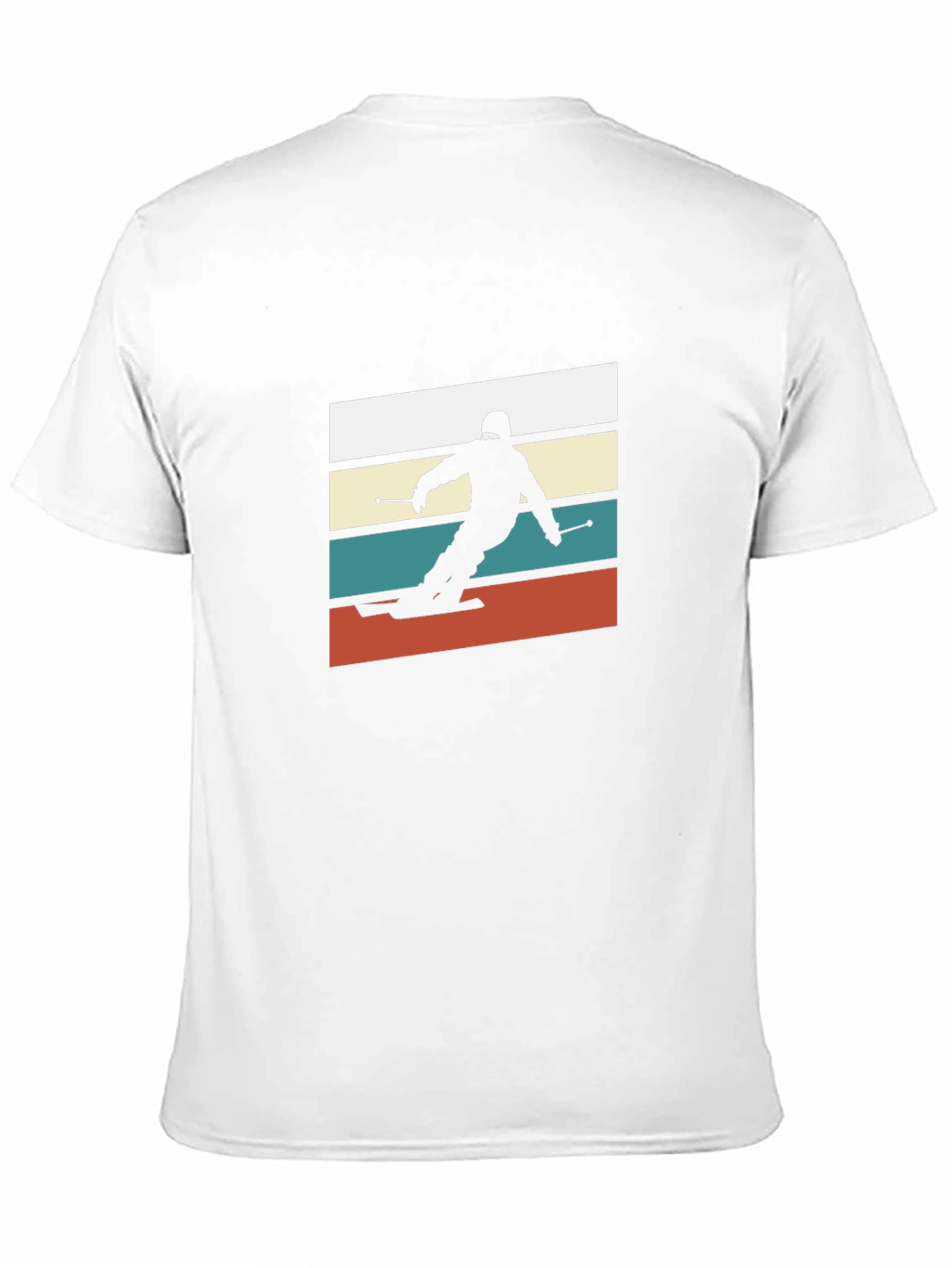 Retro Ski T-Shirt - Black