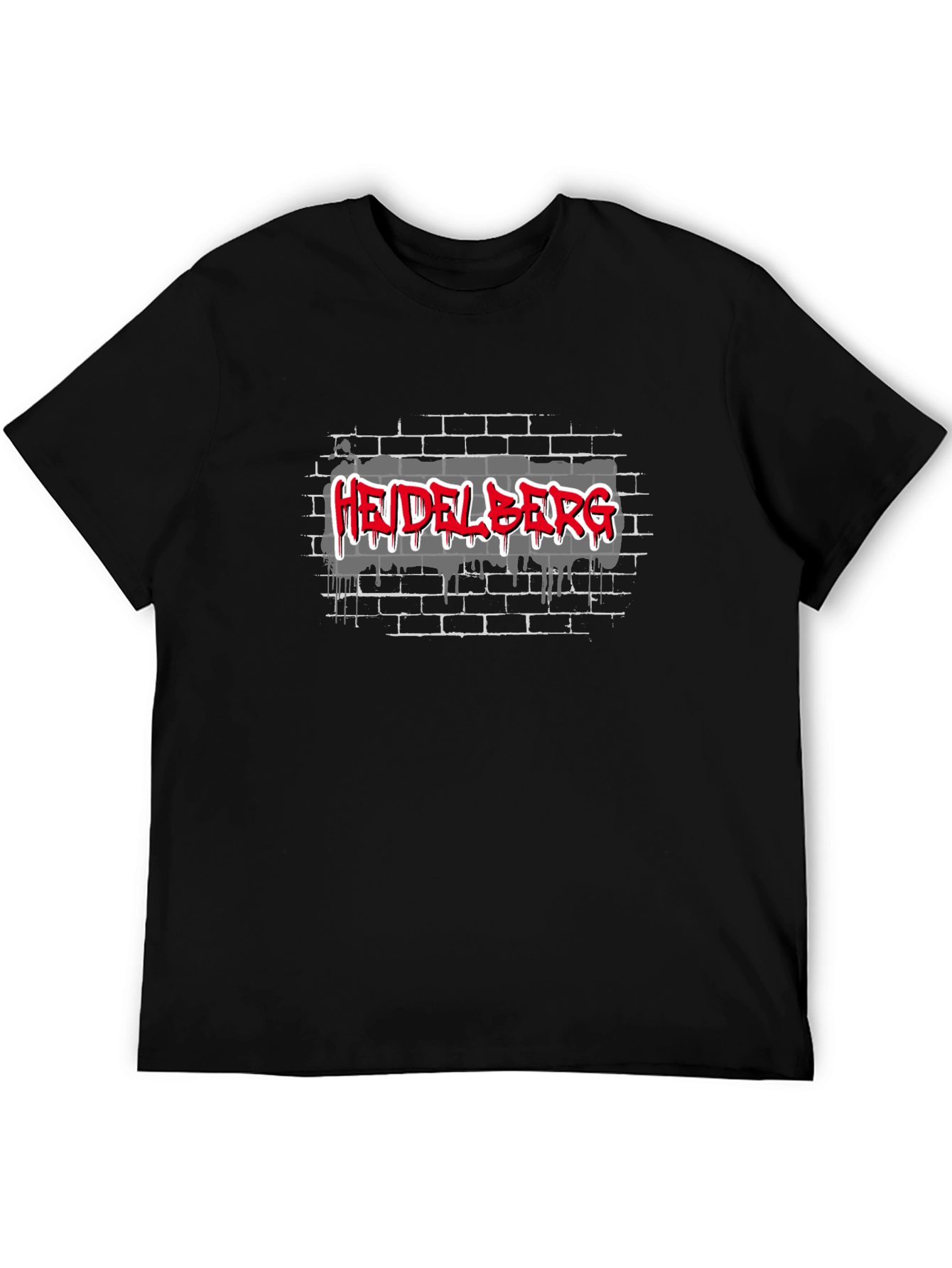 Heidelberg Graffiti Style T-Shirt - Urban Design