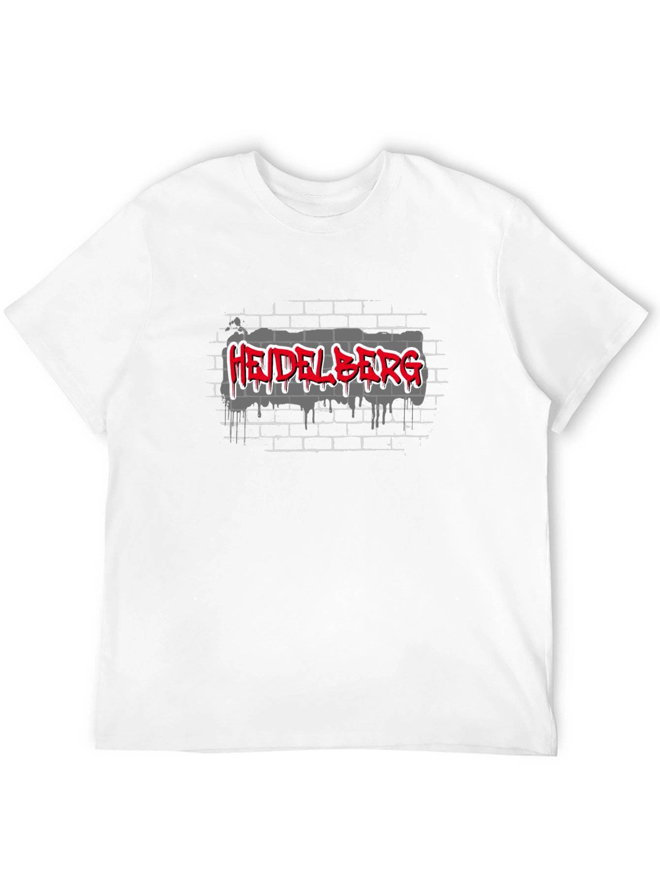 Heidelberg Graffiti Style T-Shirt - Urban Design