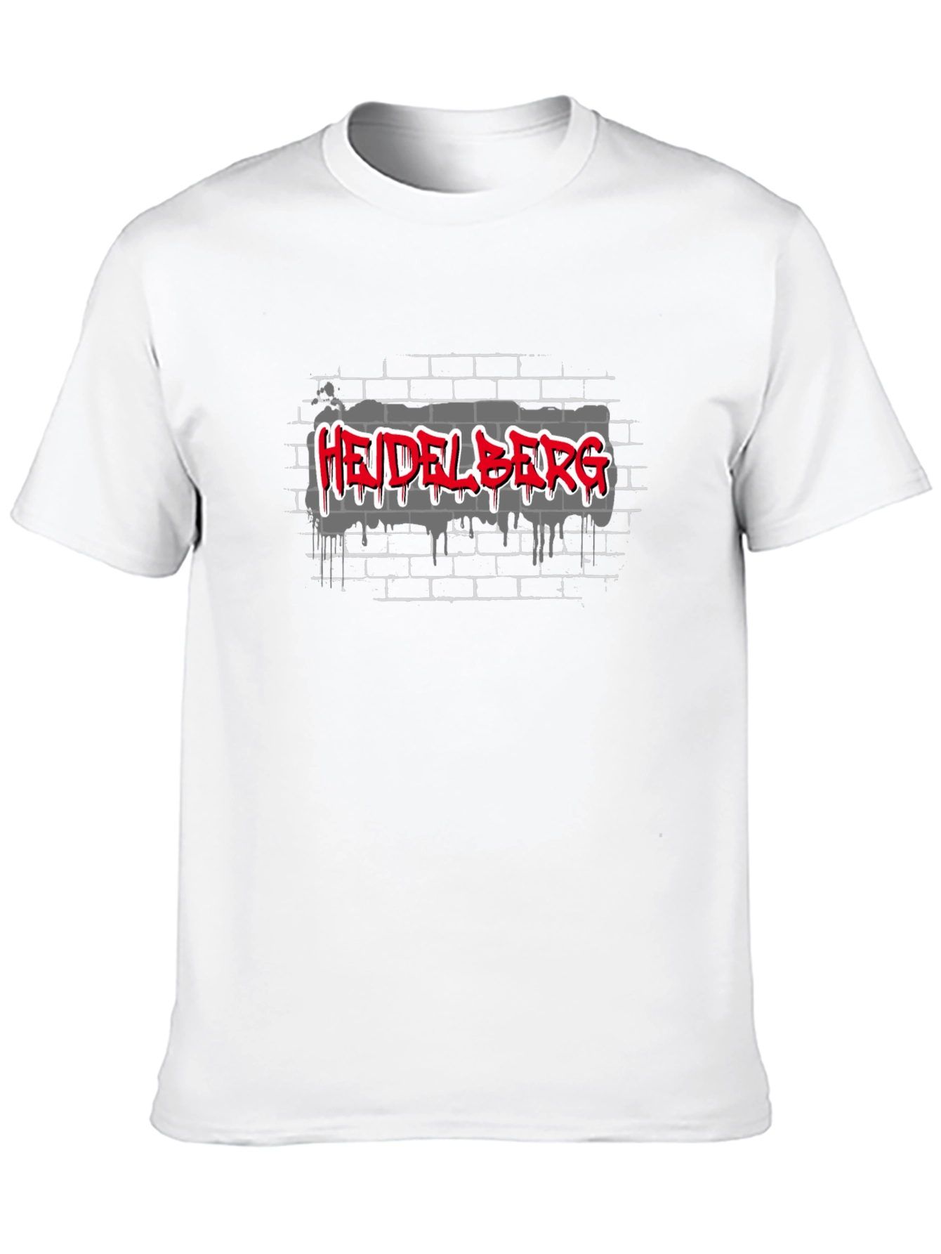 Heidelberg Graffiti Style T-Shirt - Urban Design