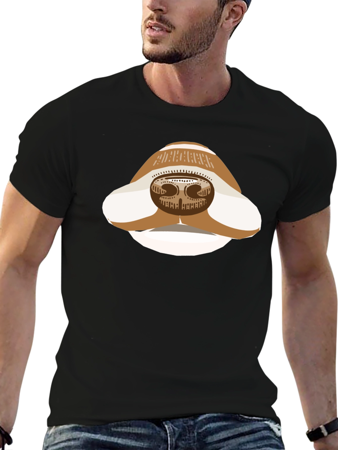 Modern Tribal Graphic Tee - Unique Design