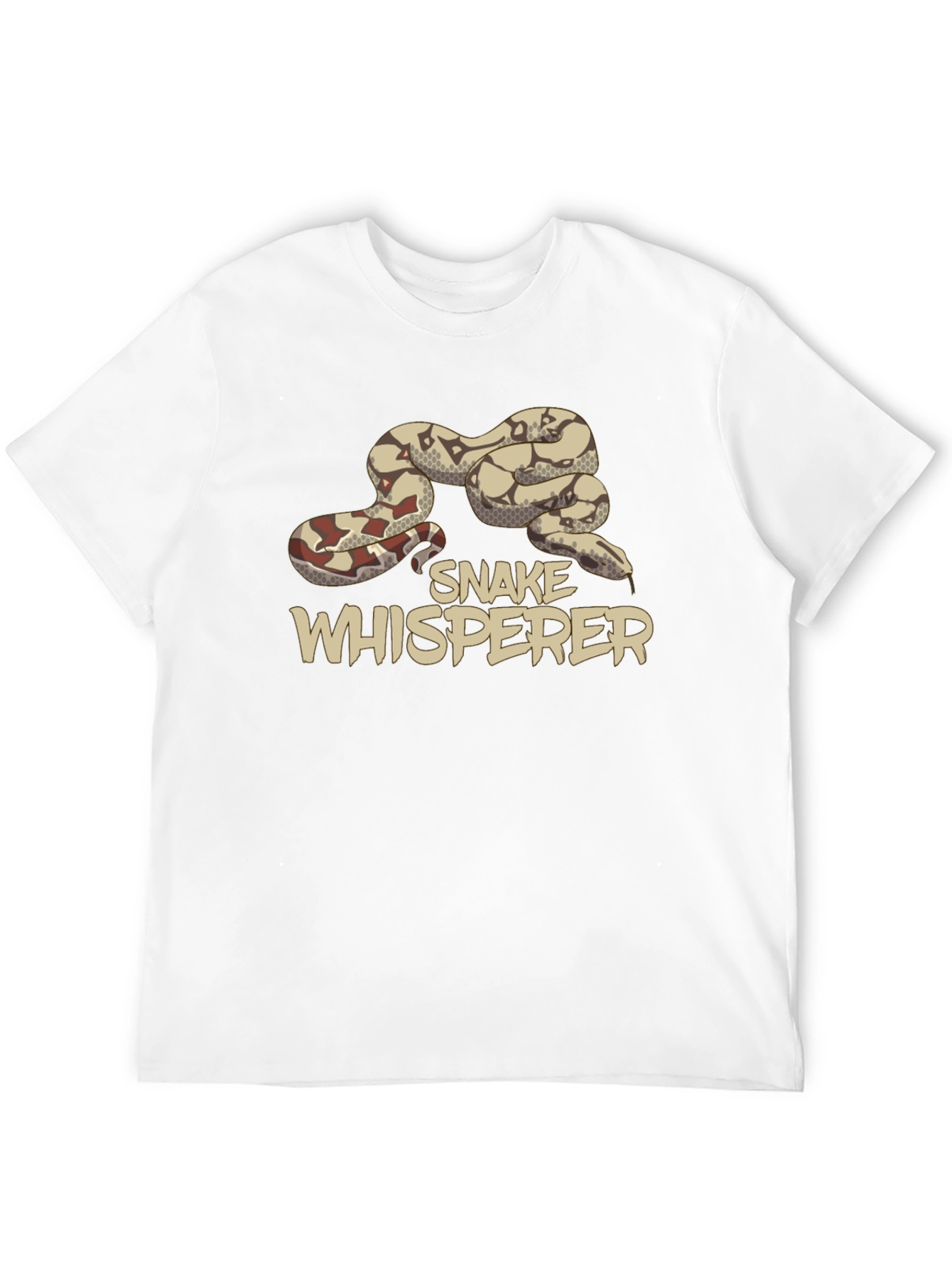 Snake Whisperer Graphic T-Shirt - Unique Design