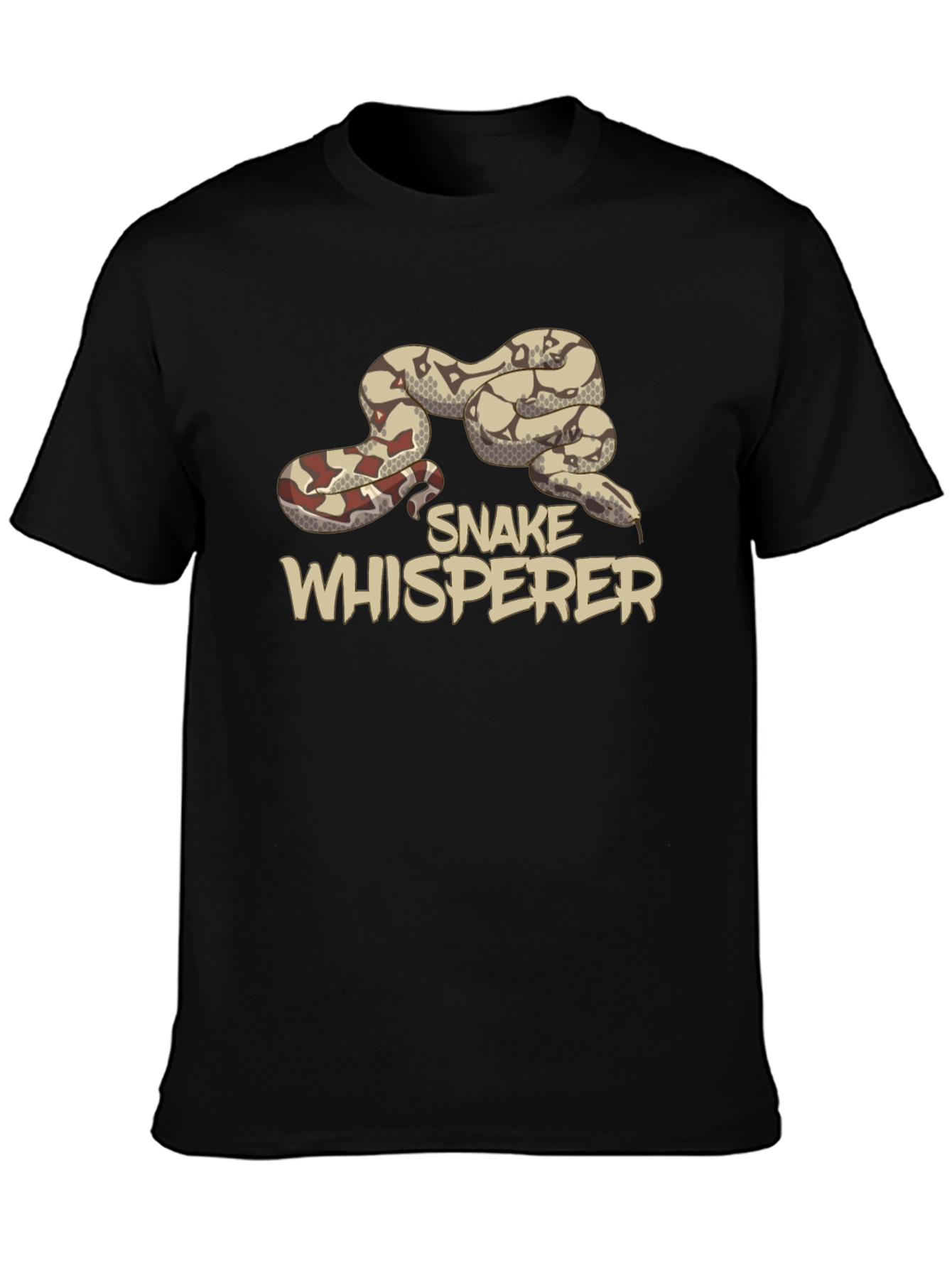 Snake Whisperer Graphic T-Shirt - Unique Design