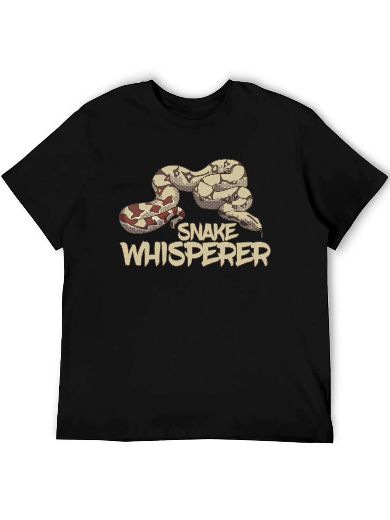 Snake Whisperer Graphic T-Shirt - Unique Design