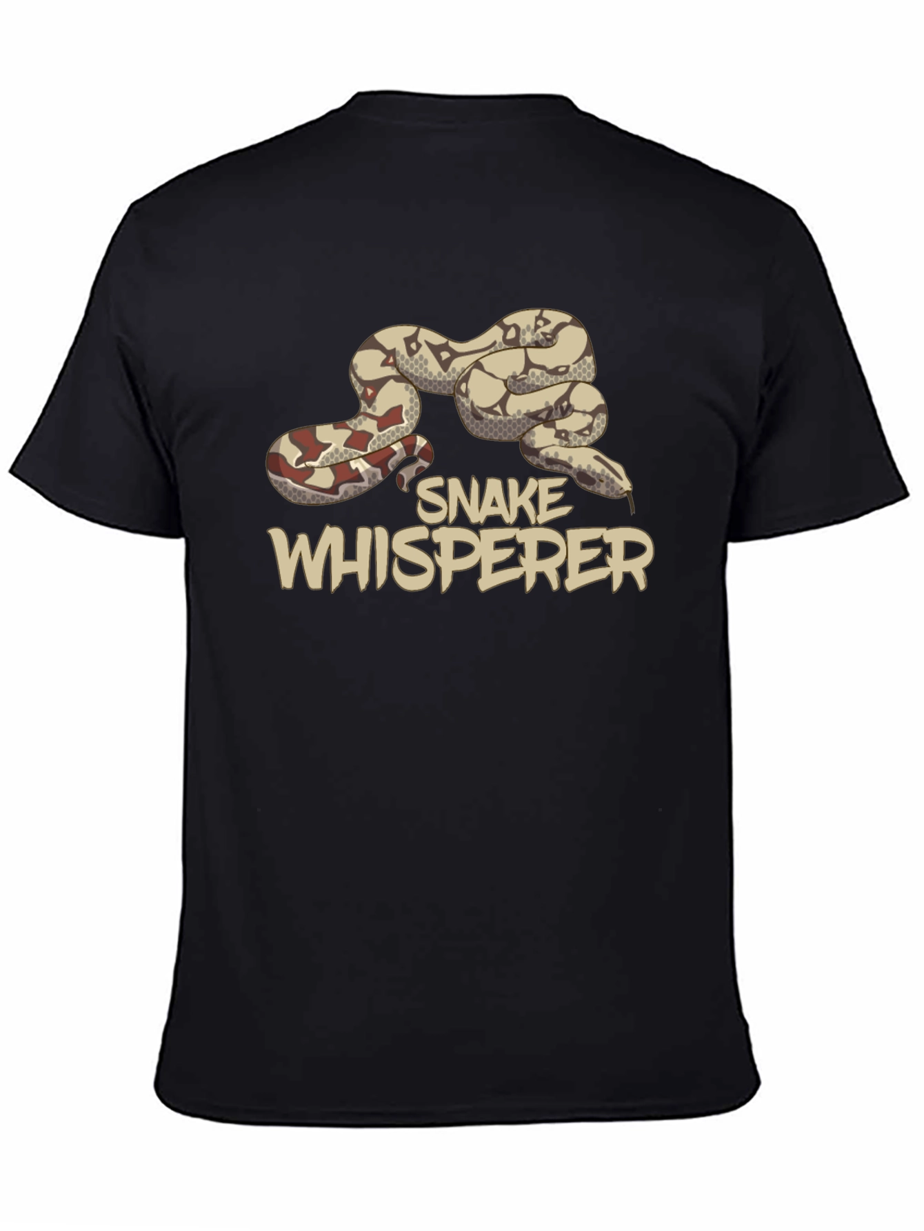 Snake Whisperer Graphic T-Shirt - Unique Design