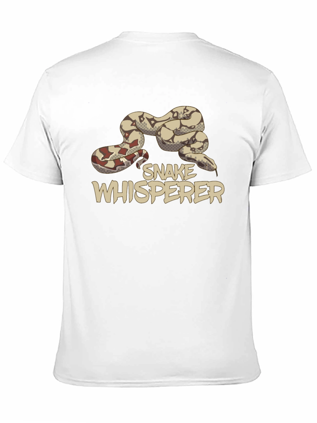 Snake Whisperer Graphic T-Shirt - Unique Design