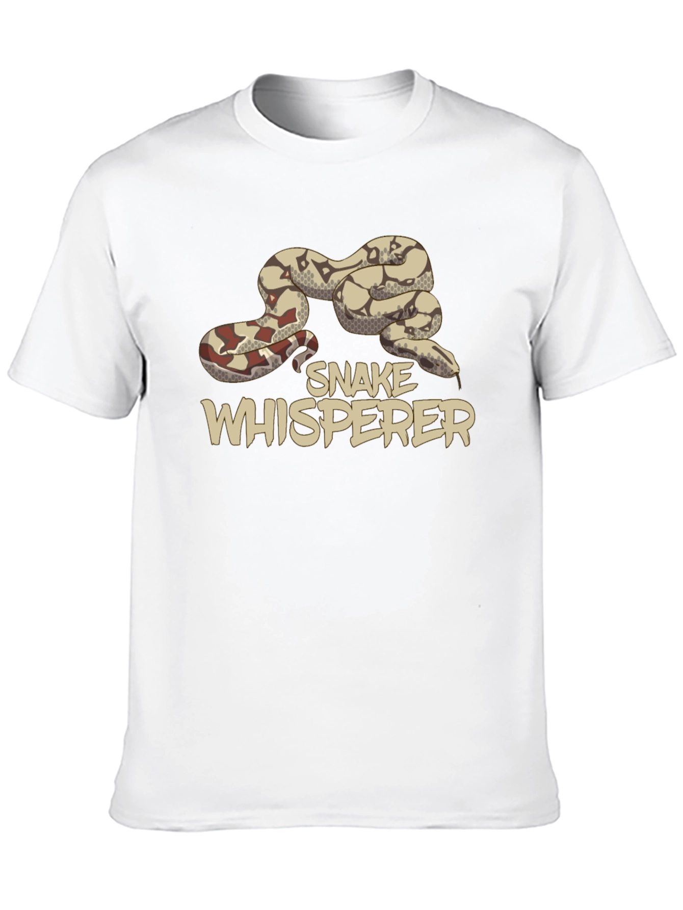 Snake Whisperer Graphic T-Shirt - Unique Design
