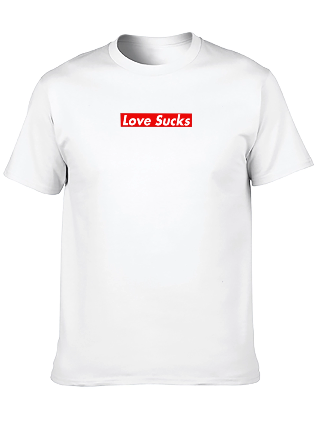 Love Sucks Graphic T-Shirt - Black