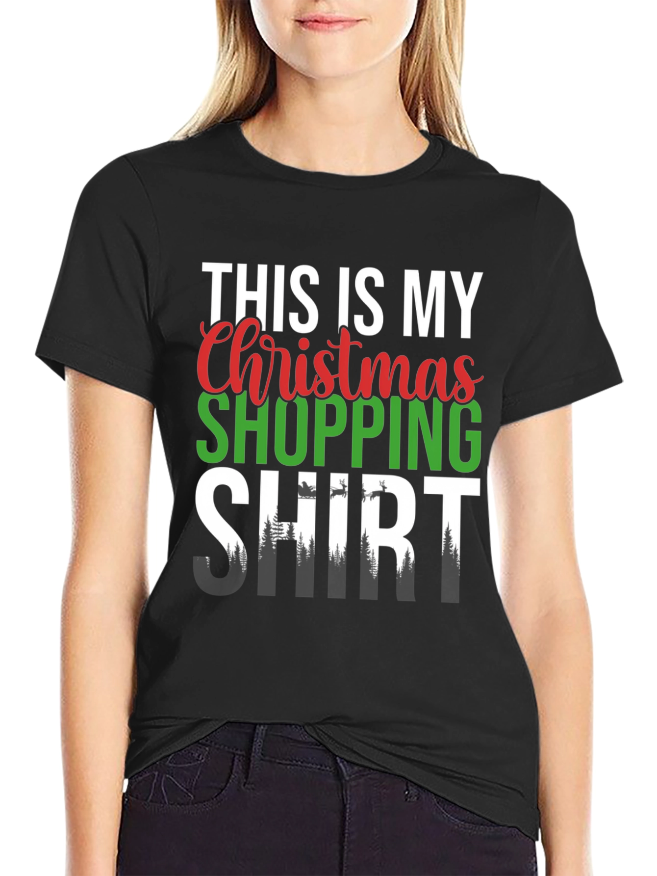 Christmas Shopping Shirt - Holiday Apparel
