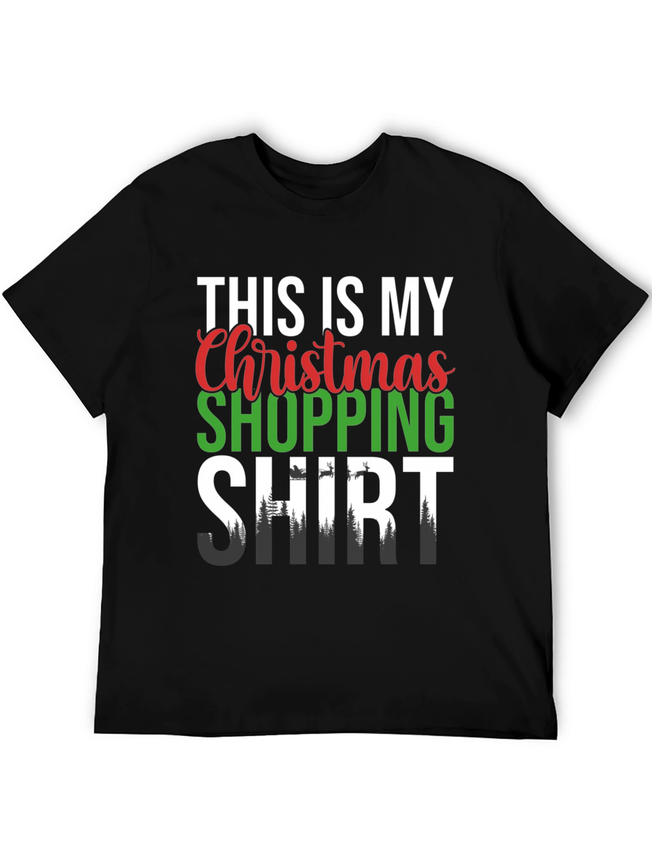 Christmas Shopping Shirt - Holiday Apparel