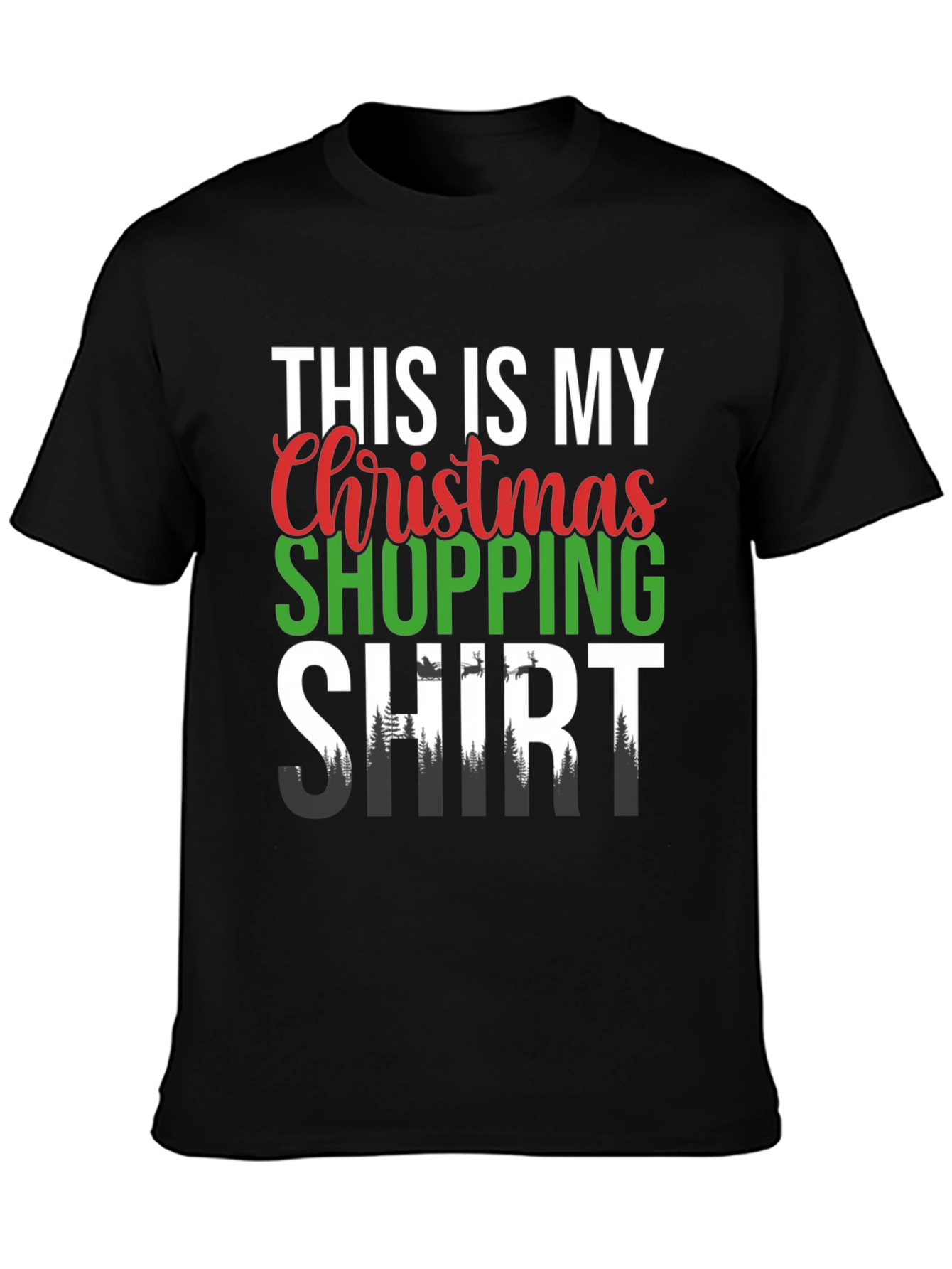 Christmas Shopping Shirt - Holiday Apparel