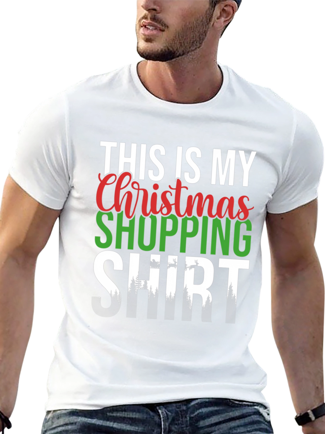 Christmas Shopping Shirt - Holiday Apparel