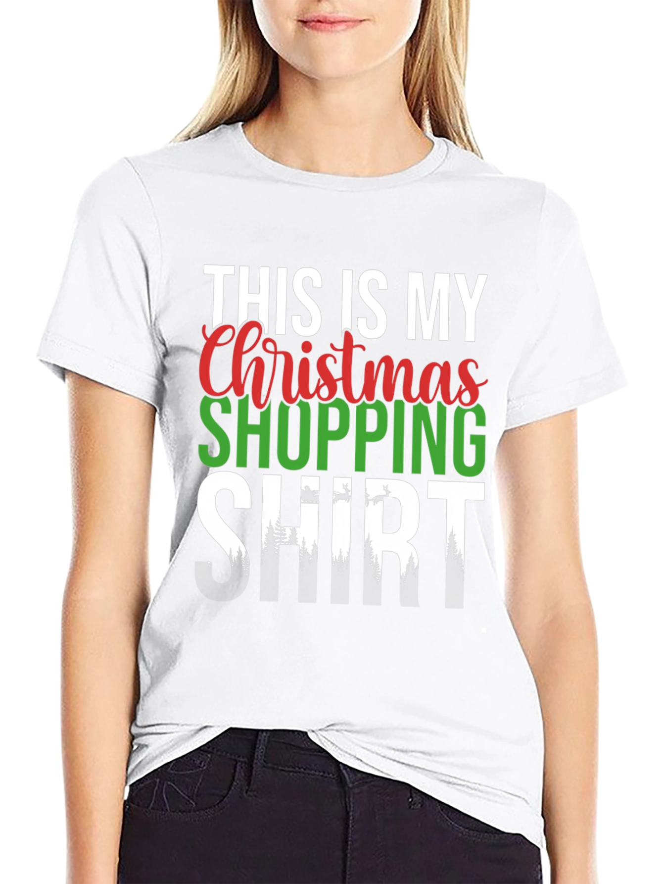 Christmas Shopping Shirt - Holiday Apparel