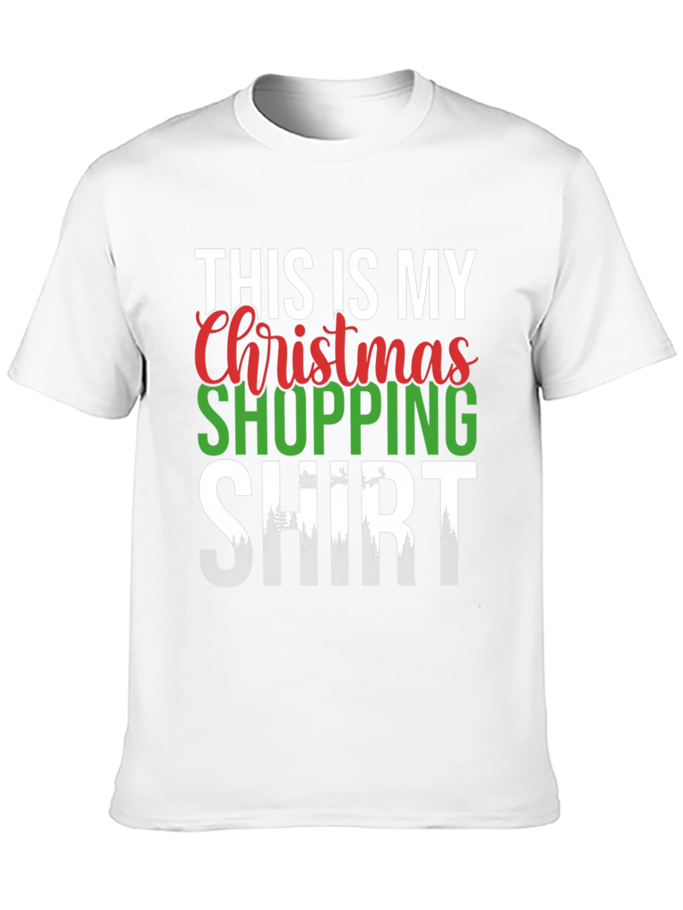 Christmas Shopping Shirt - Holiday Apparel