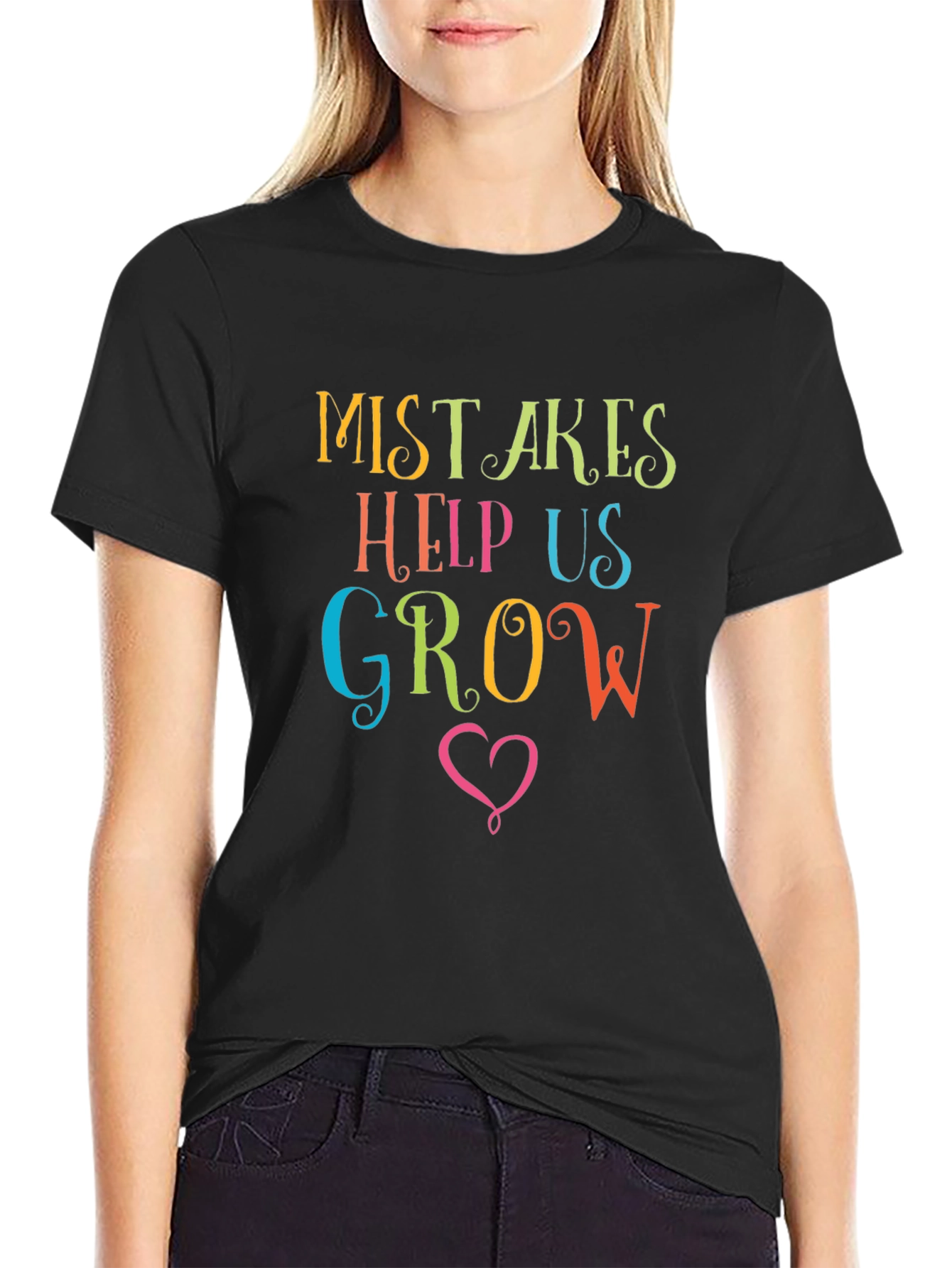 Mistakes Help Us Grow Graphic Tee
