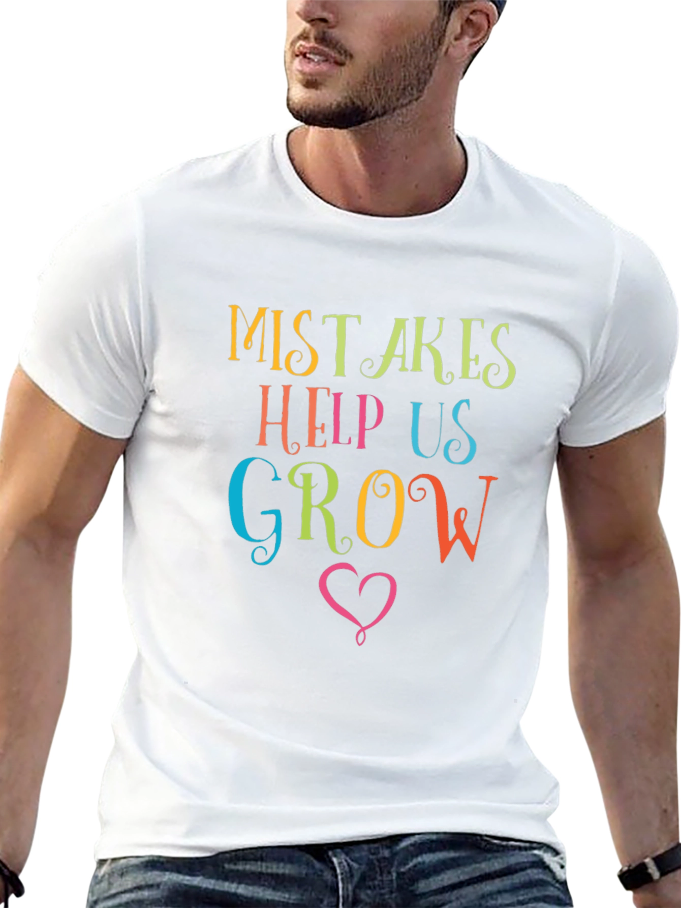 Mistakes Help Us Grow Graphic Tee