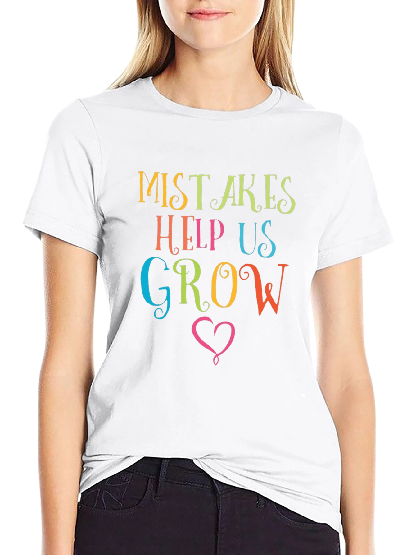 Mistakes Help Us Grow Graphic Tee