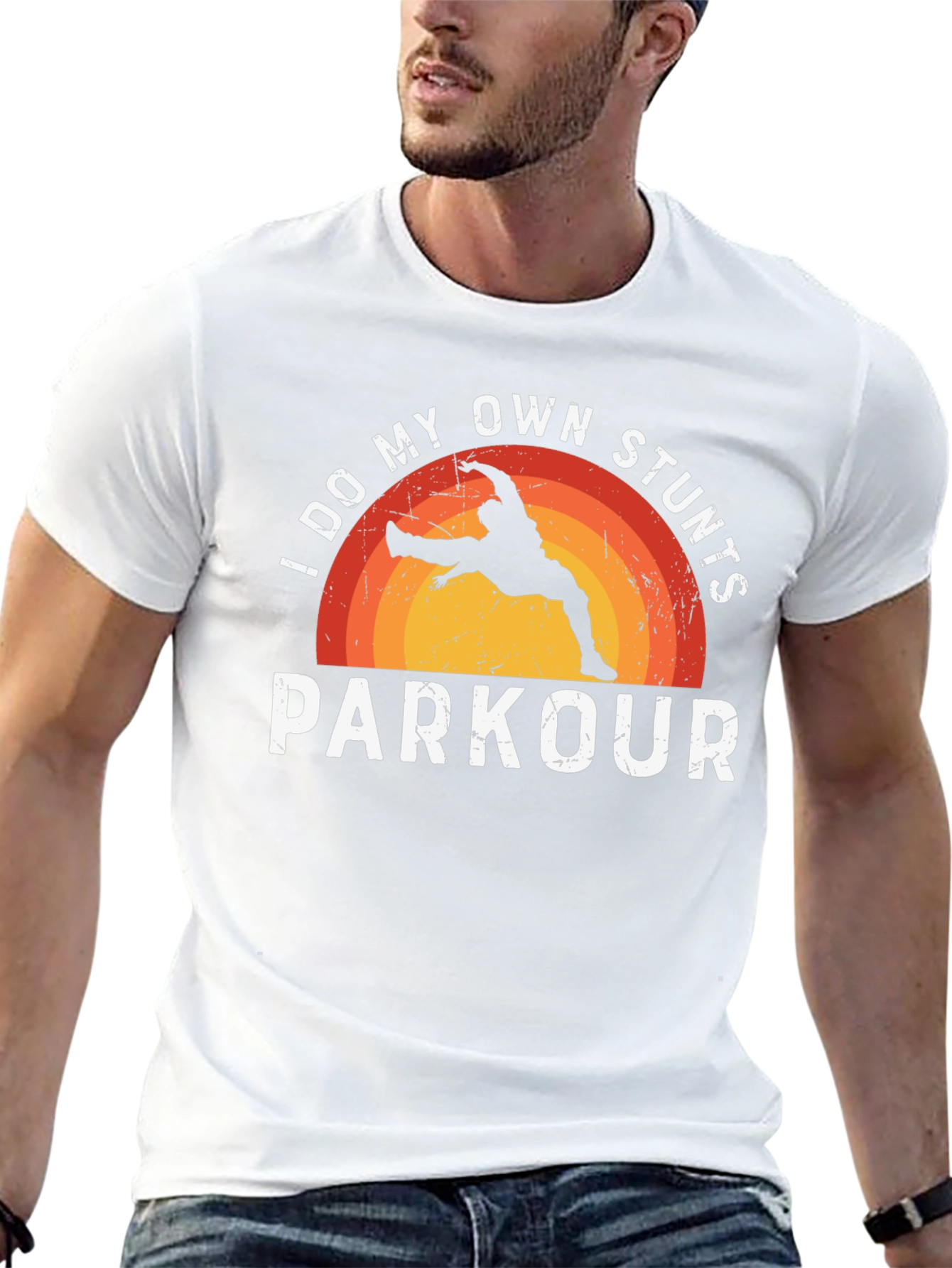 Parkour Stunts T-Shirt - Urban Style