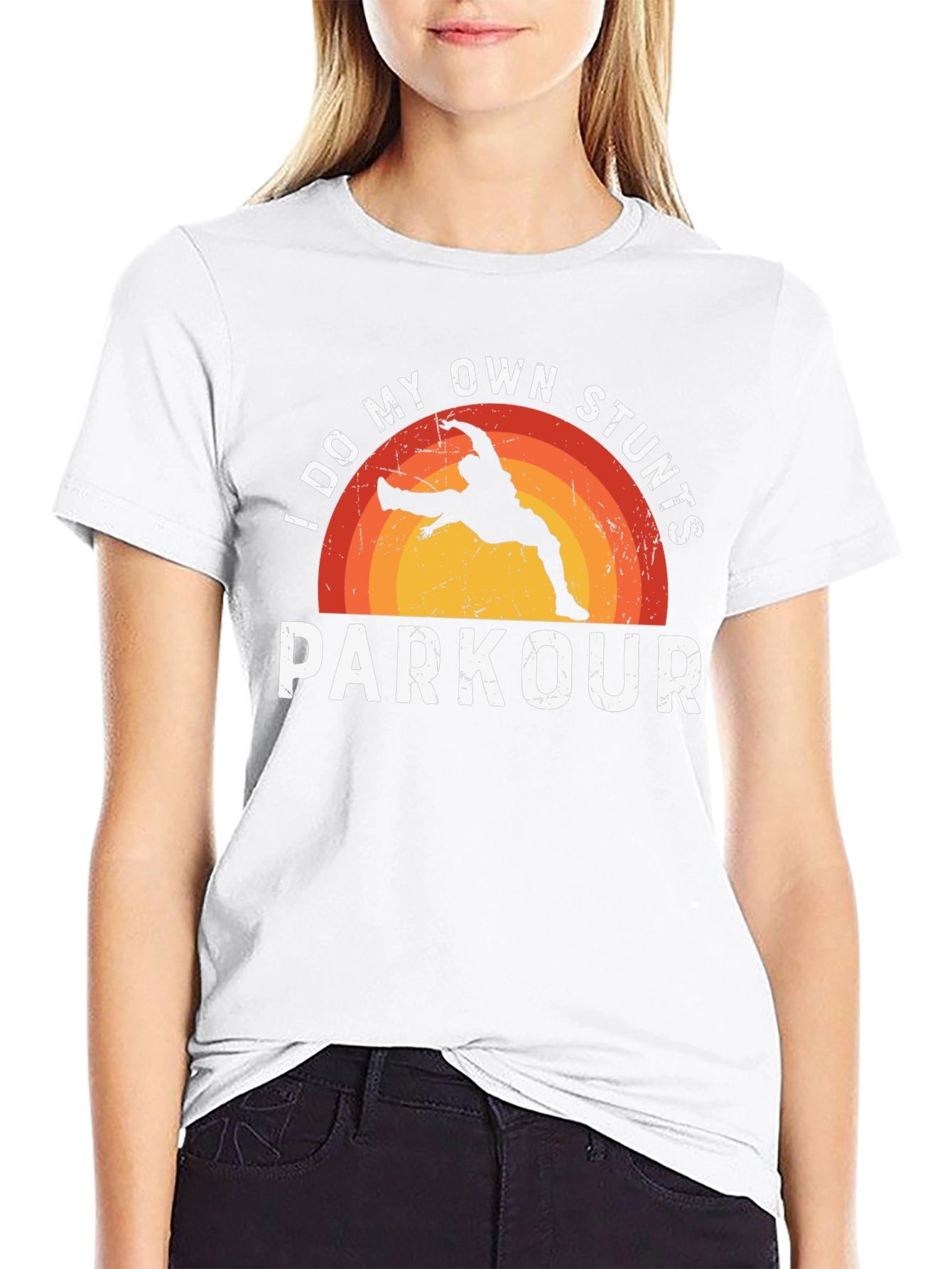 Parkour Stunts T-Shirt - Urban Style