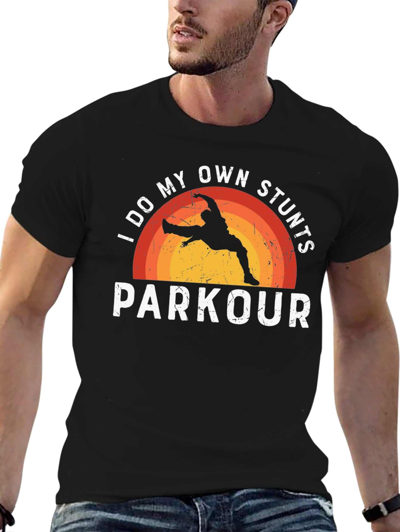 Parkour Stunts T-Shirt - Urban Style