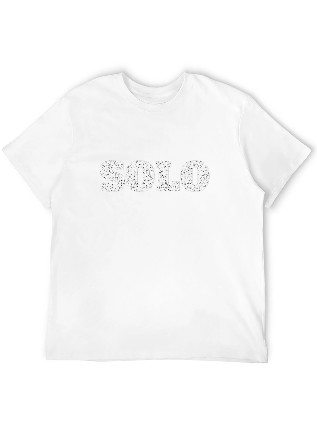 Mens SOLO Graphic Black T-Shirt