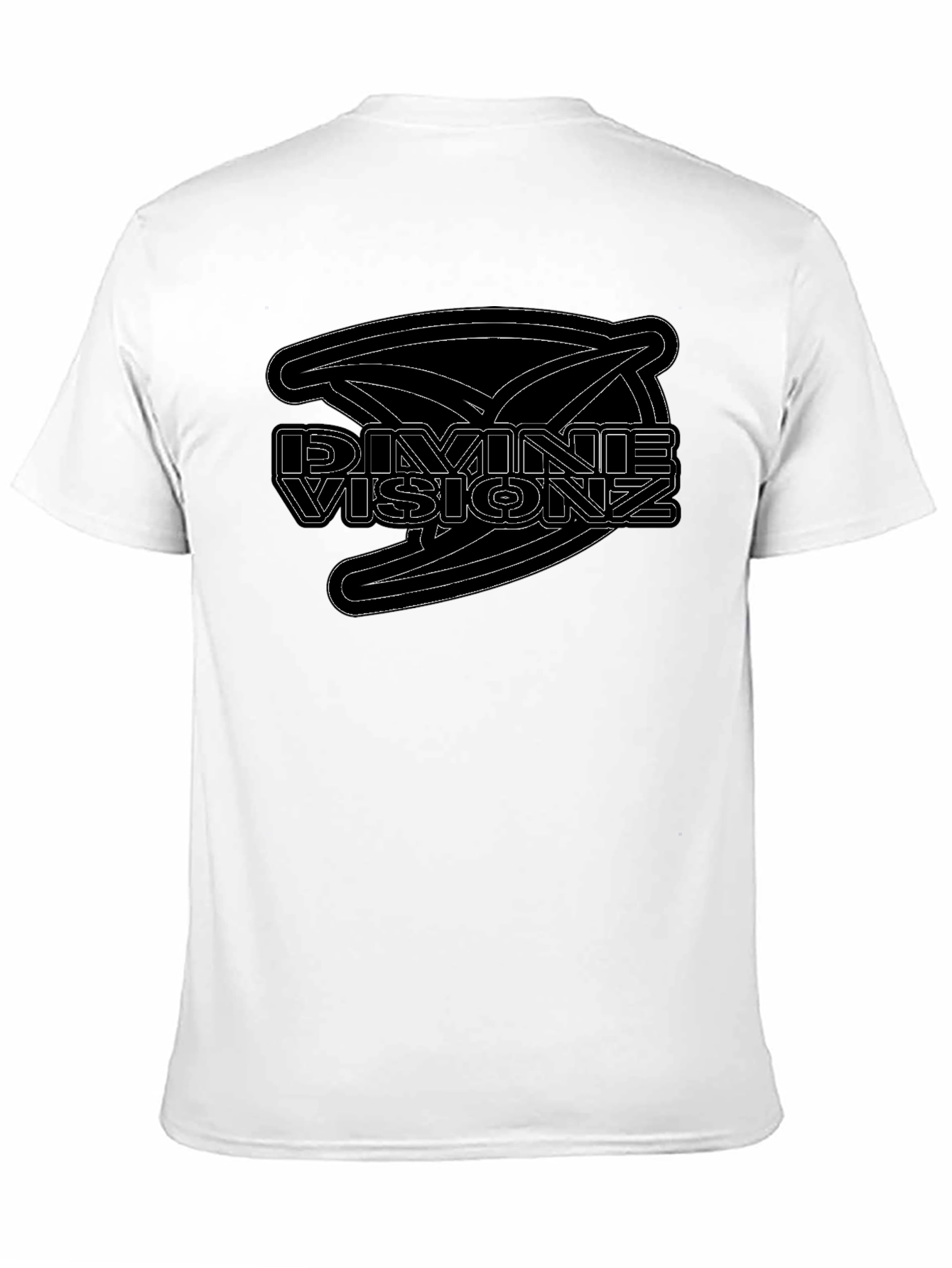 Divine Visionz Black Graphic T-Shirt