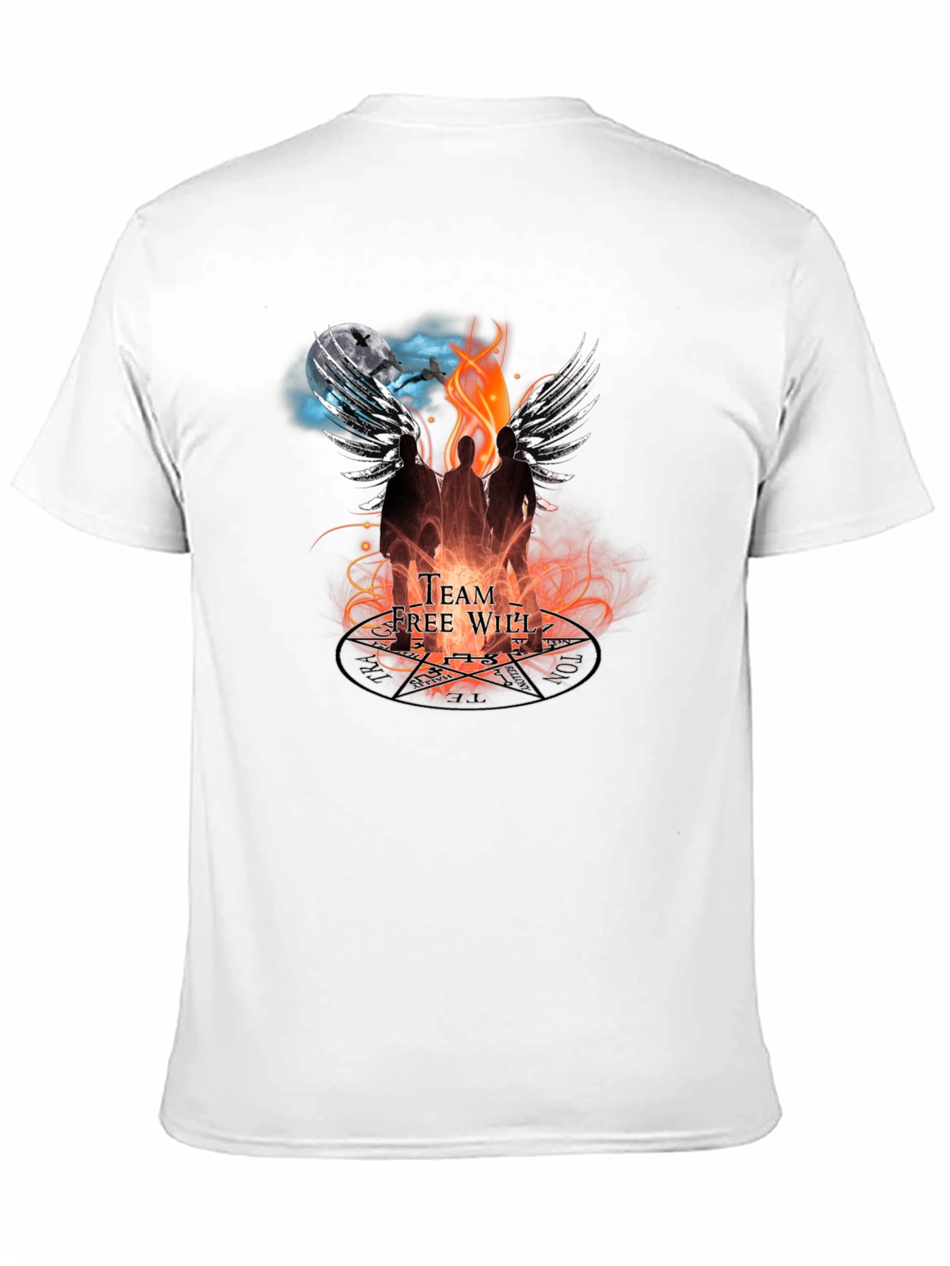 Supernatural Team Free Will Graphic Tee