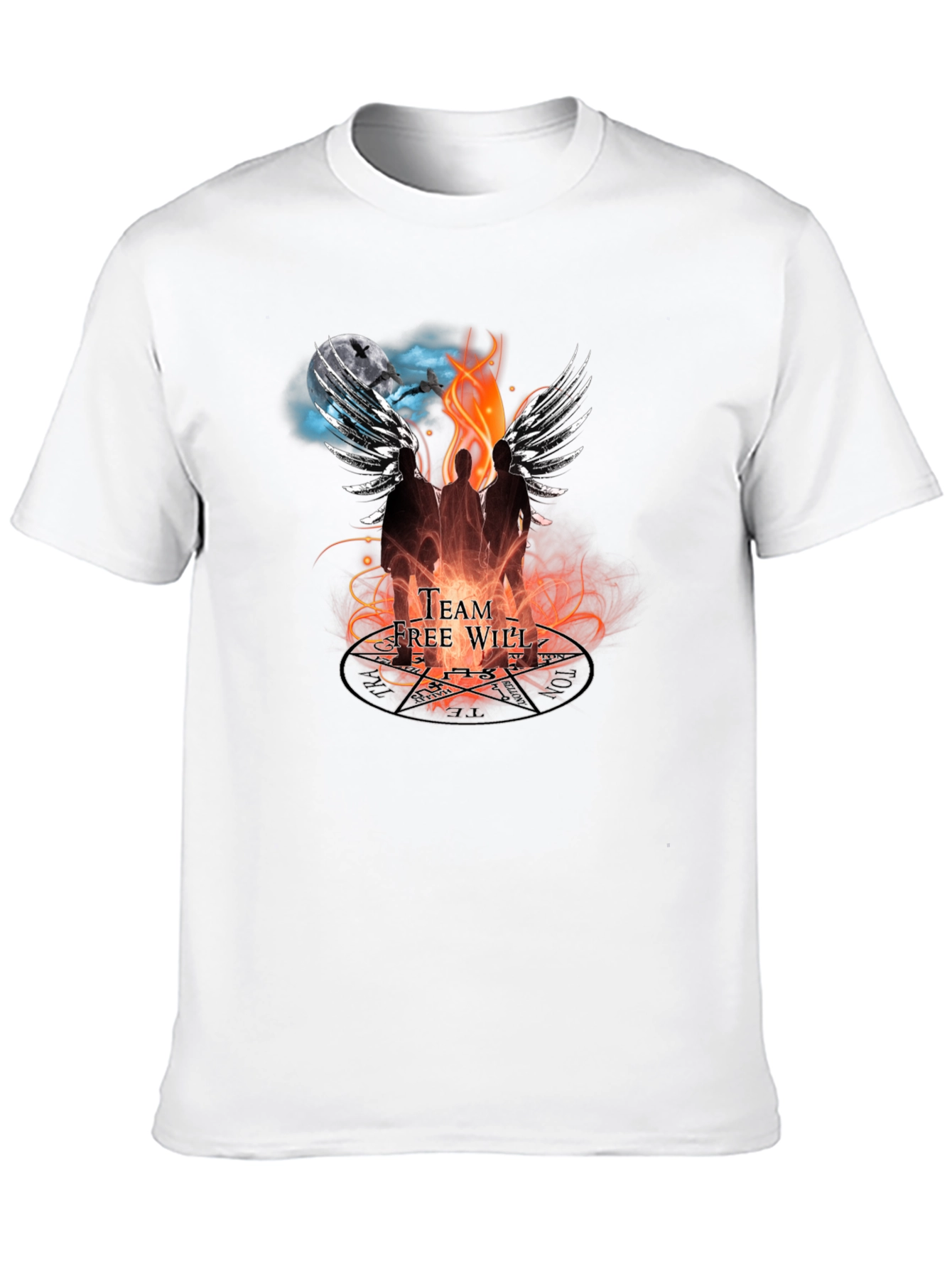 Supernatural Team Free Will Graphic Tee