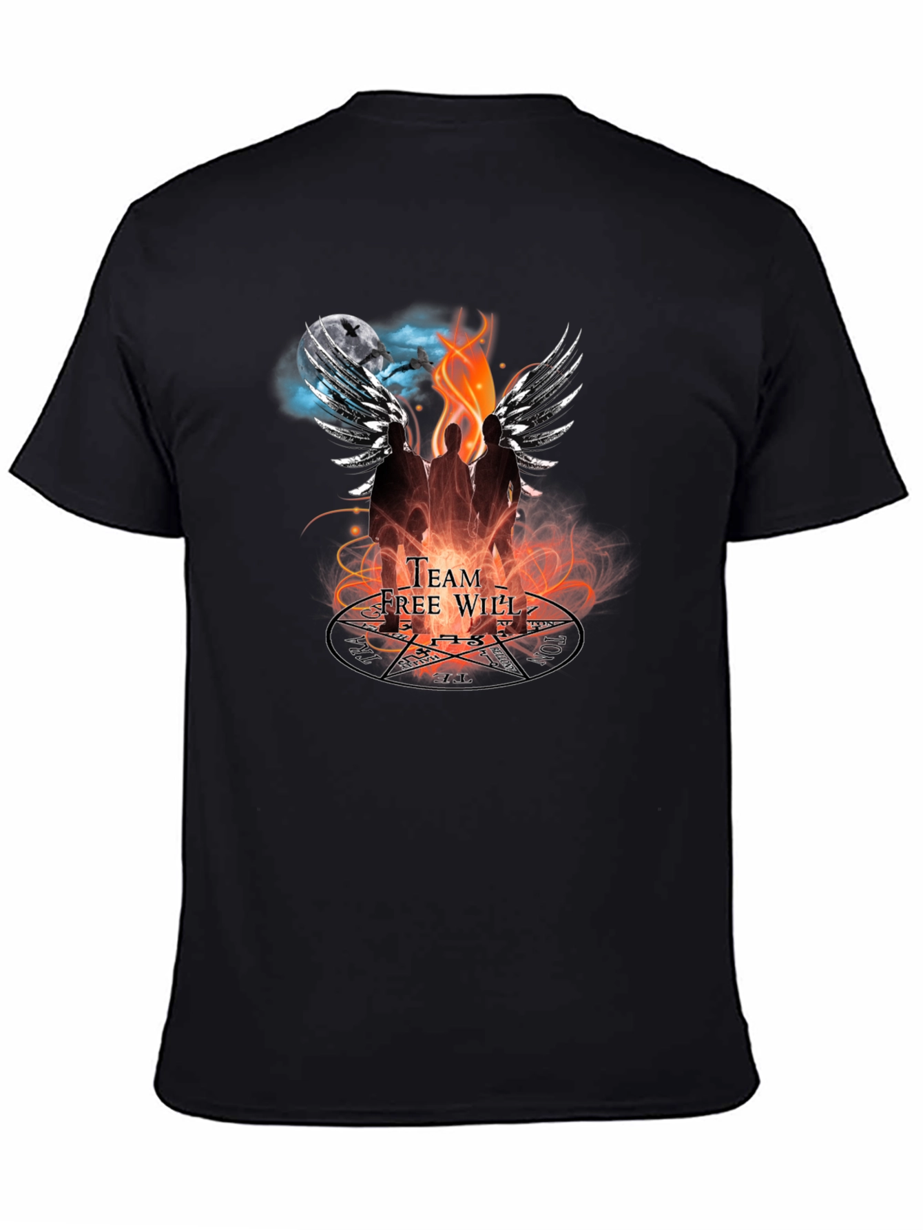 Supernatural Team Free Will Graphic Tee