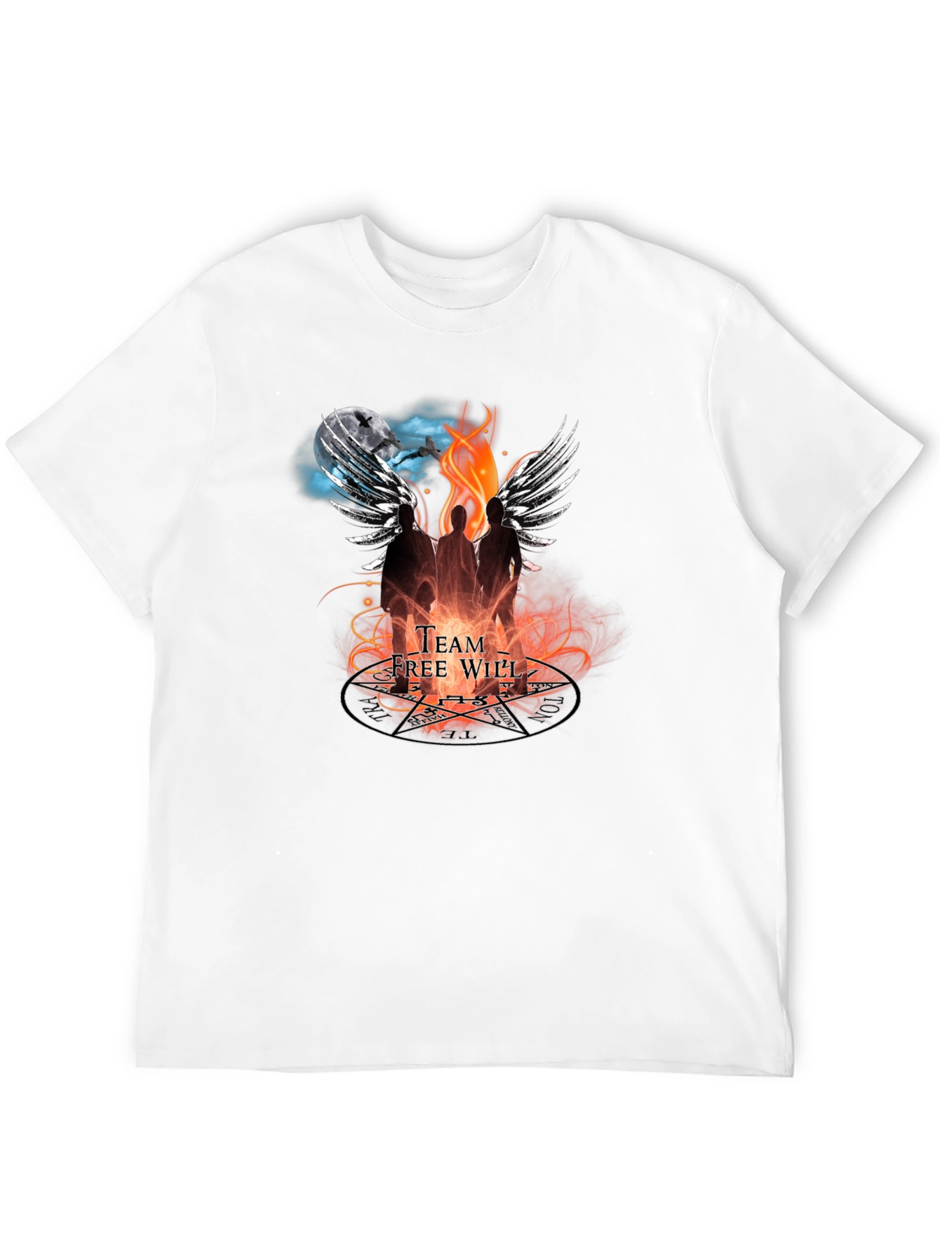 Supernatural Team Free Will Graphic Tee
