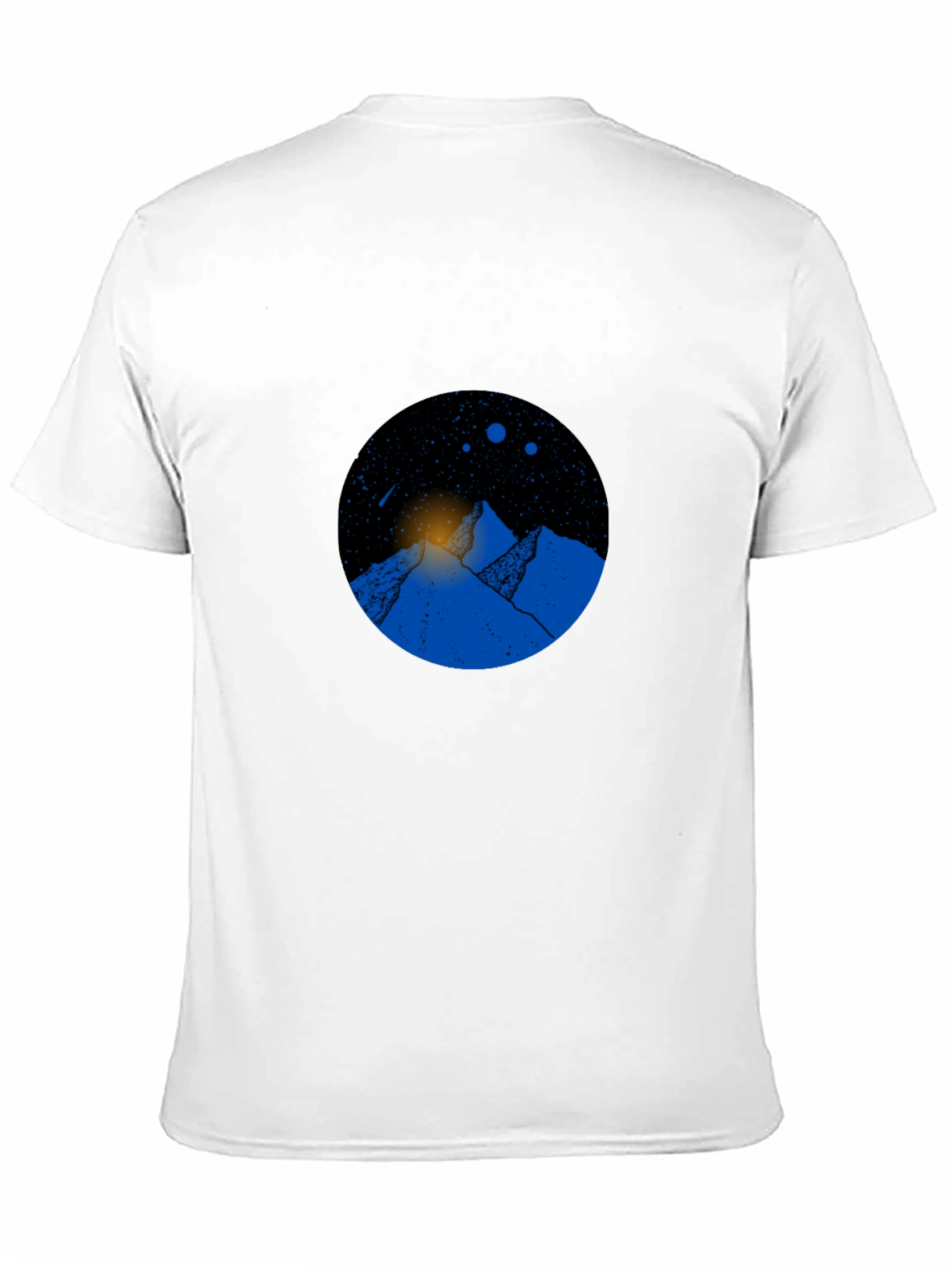 Mountain Graphic Black T-Shirt