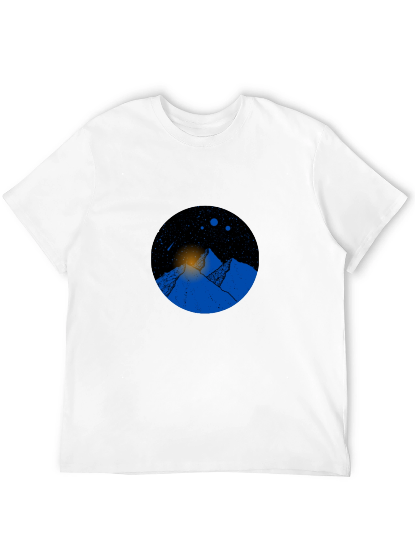 Mountain Graphic Black T-Shirt