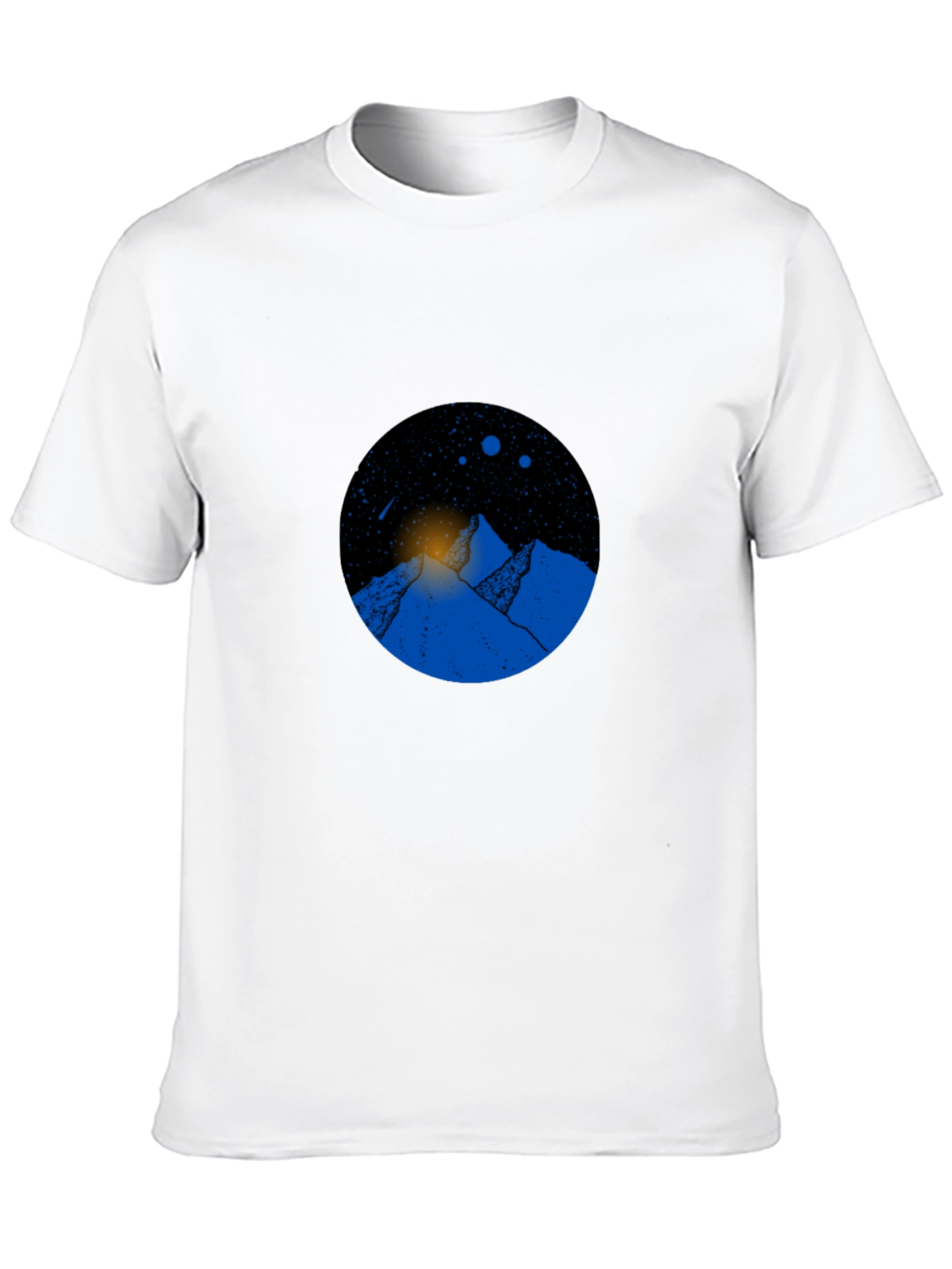 Mountain Graphic Black T-Shirt