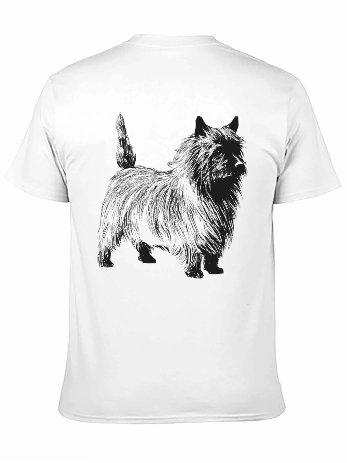 Dog Sketch Graphic T-Shirt - Unisex