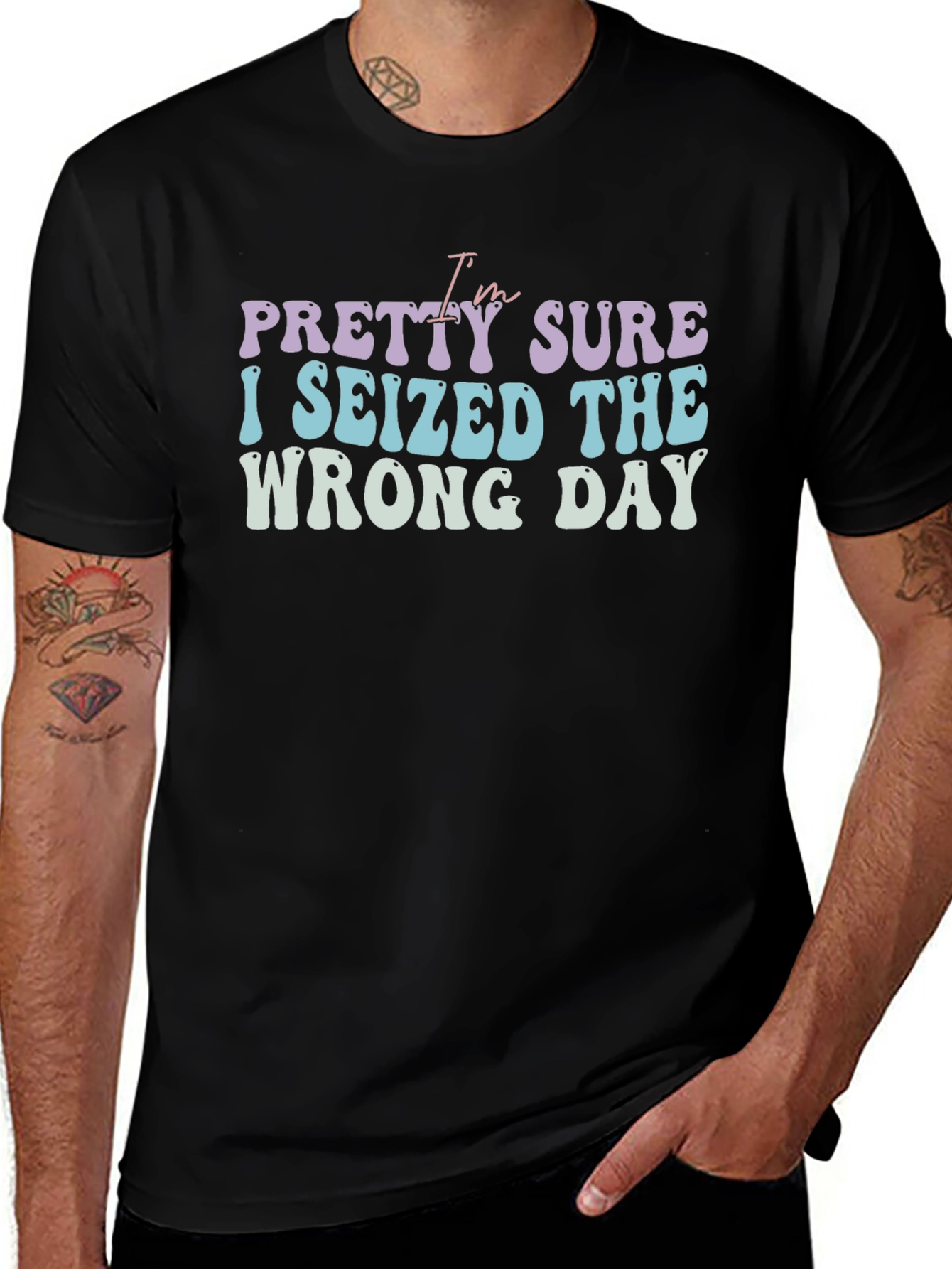 Funny Wrong Day Graphic Tee