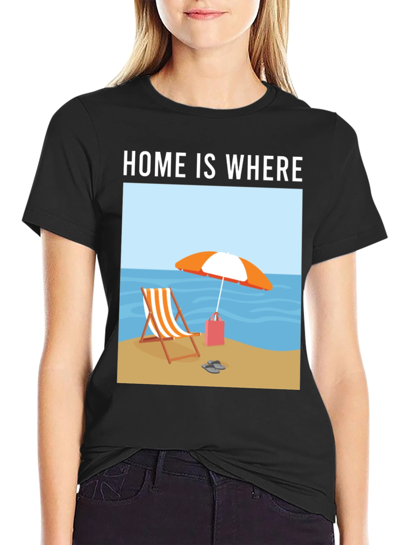 Home is Where the Beach Is T-Shirt