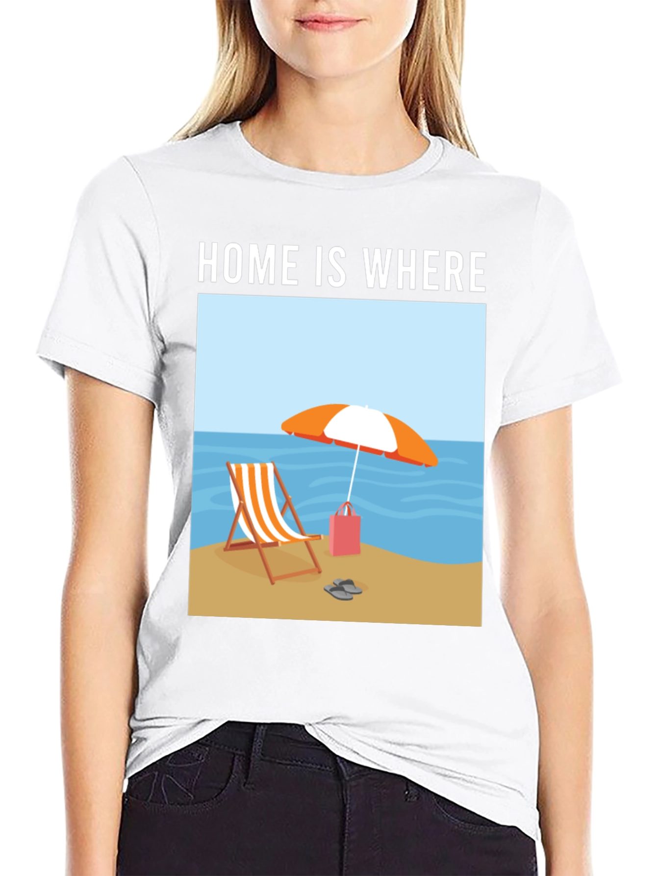 Home is Where the Beach Is T-Shirt