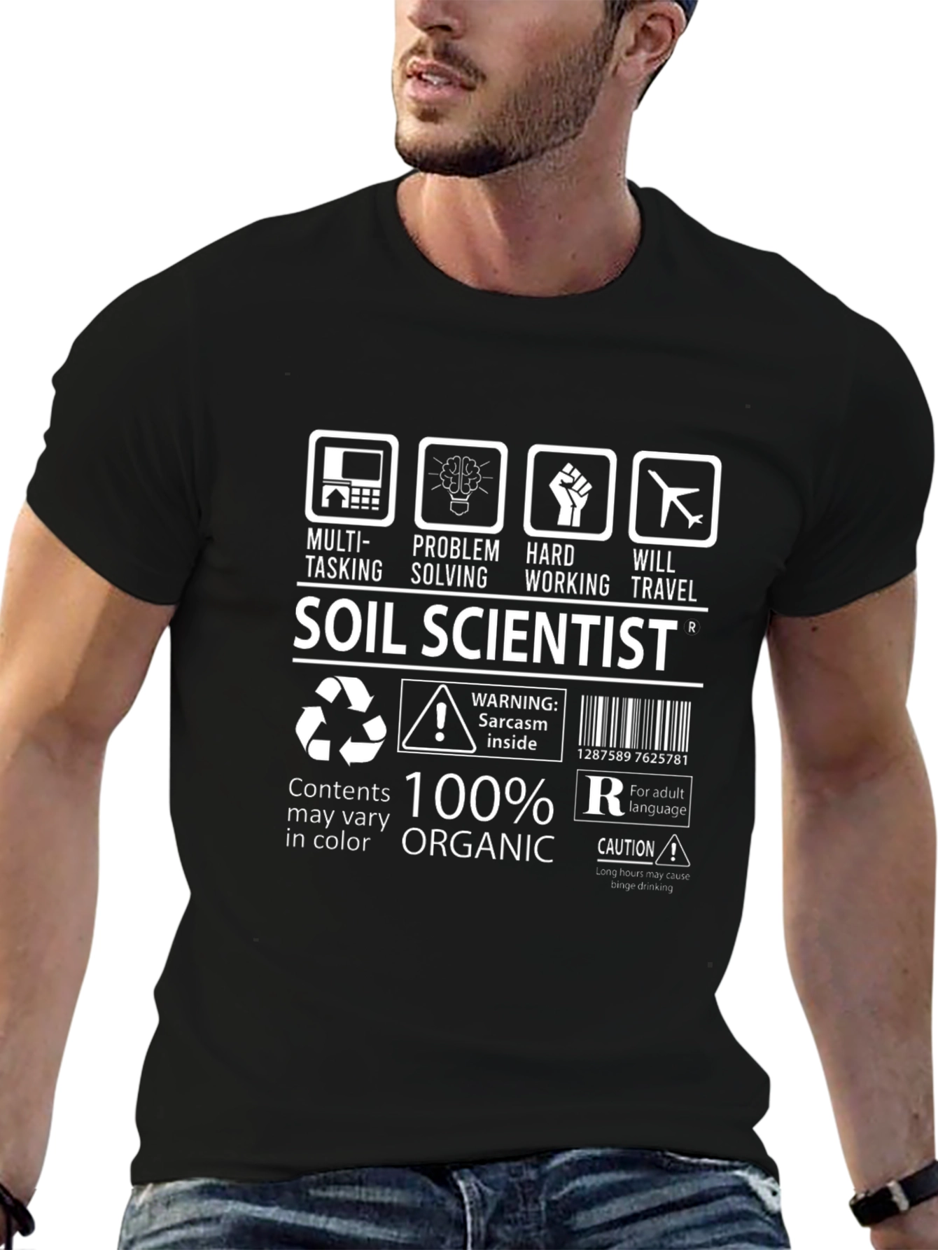 Soil Scientist Organic Cotton T-Shirt