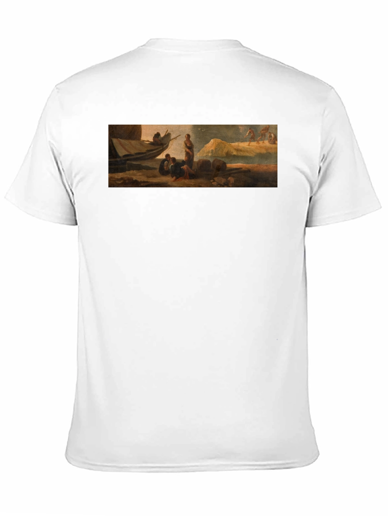 Art Inspired Mens Black T-Shirt