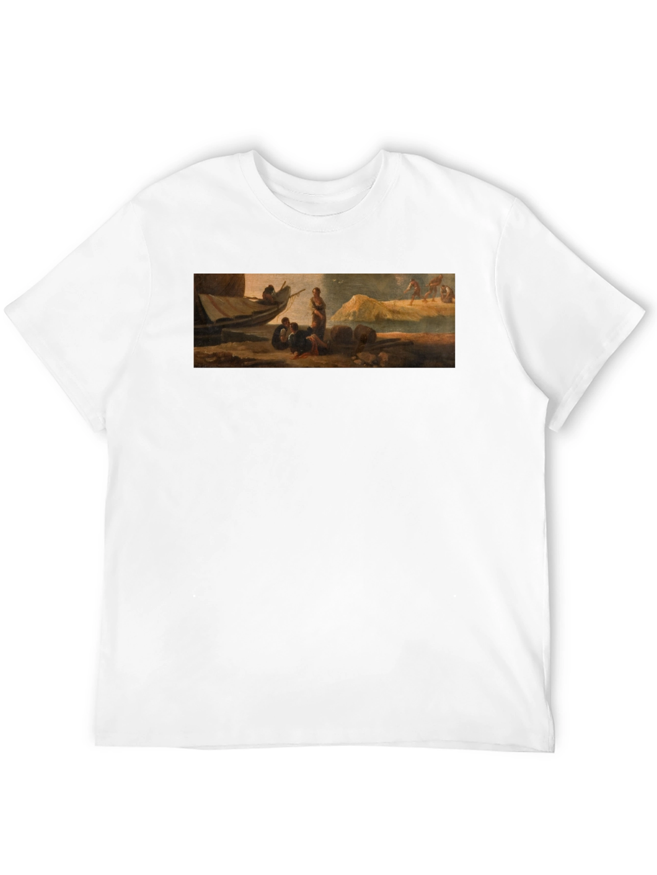 Art Inspired Mens Black T-Shirt