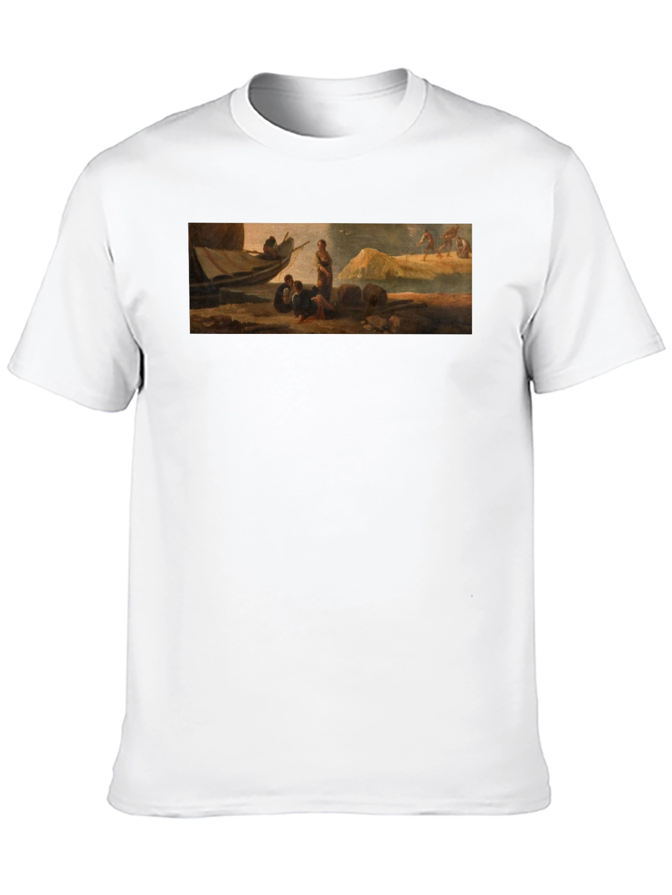 Art Inspired Mens Black T-Shirt