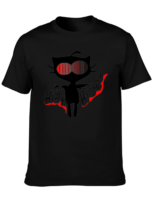 Happy Halloween Cat T-Shirt