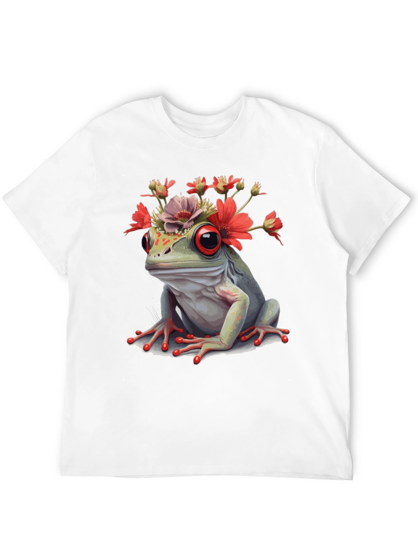 Frog with Flowers T-Shirt